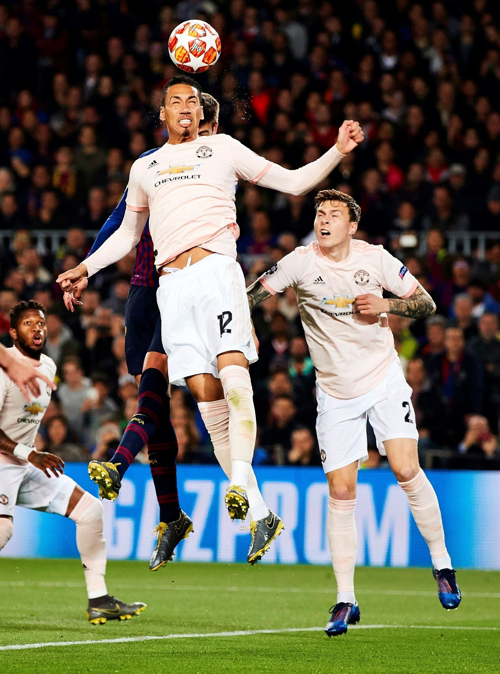 El Barcelona- Manchester United, en imágenes