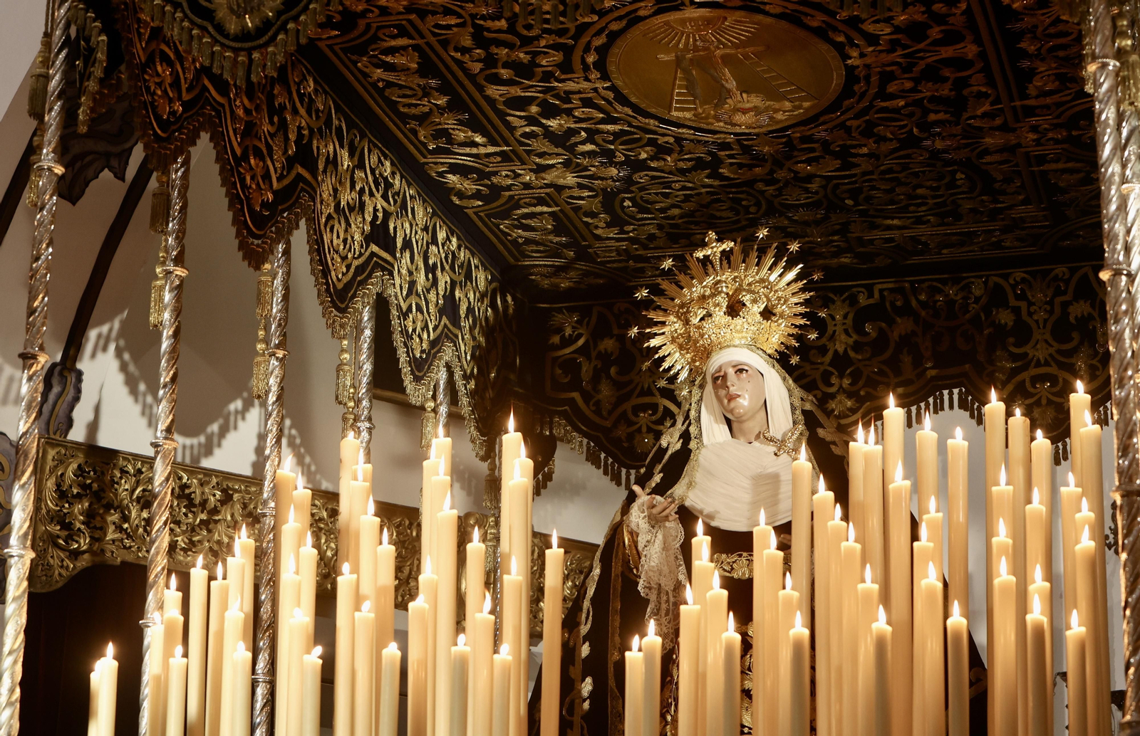 Las imágenes de la hermandad de La Carretería en la Semana Santa de Sevilla 2024