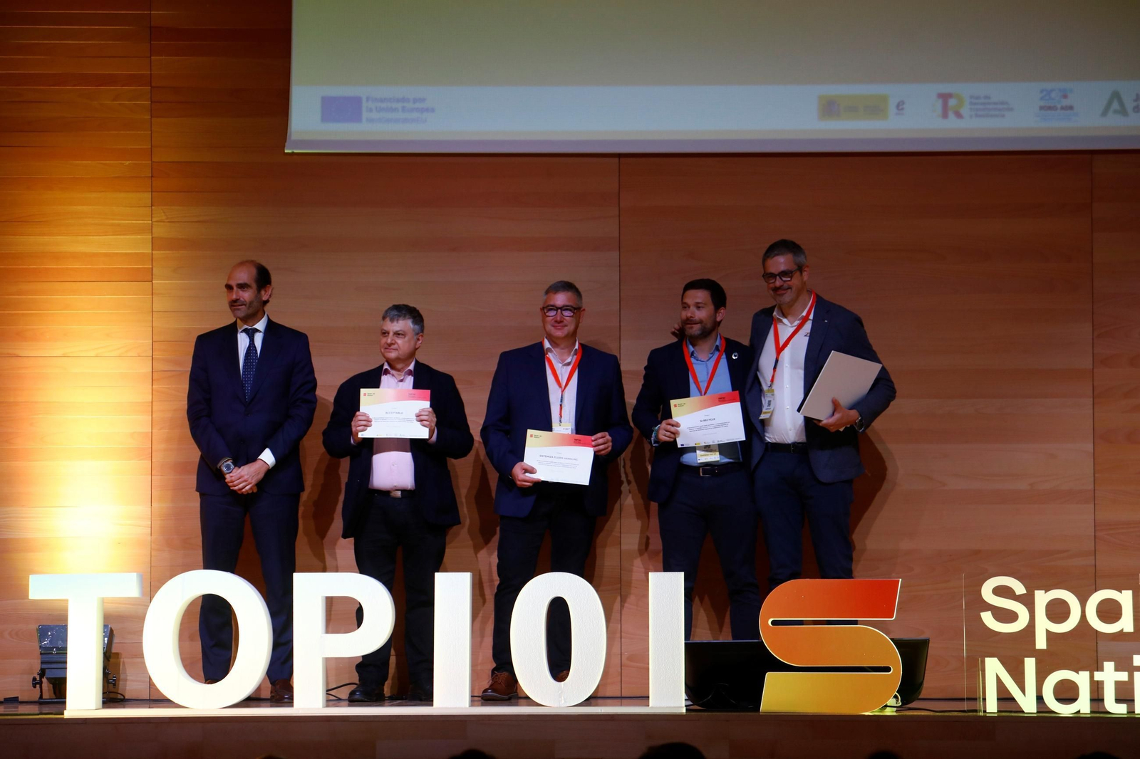 Entrega de premios de la gala 'Top 101 Spain Up Nation' en Córdoba