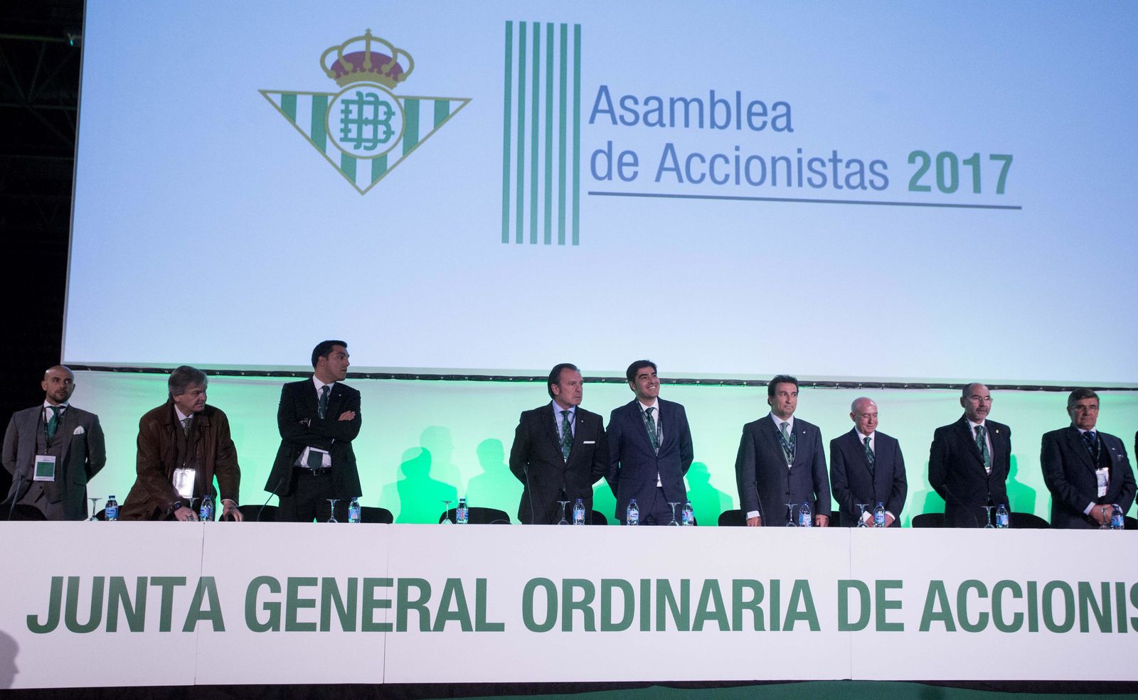 Las imágenes de la junta de accionistas del Betis