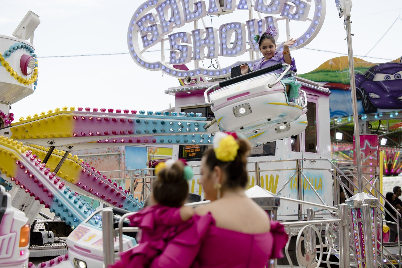 Primer día de la feria del Puerto de Santa María en imágenes