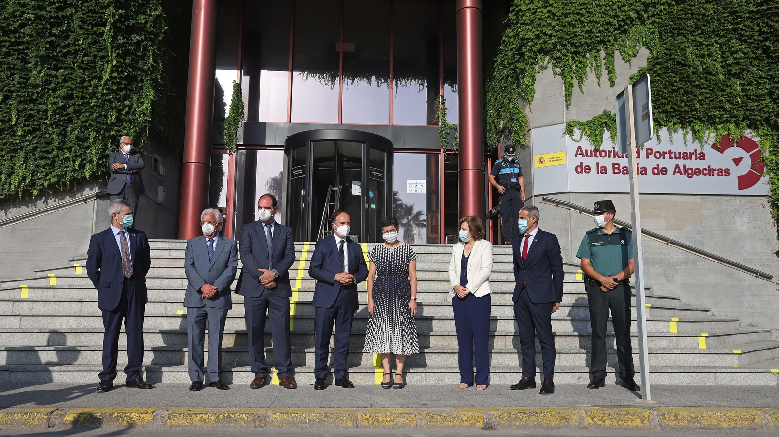 Visita de Arancha González Laya a Algeciras