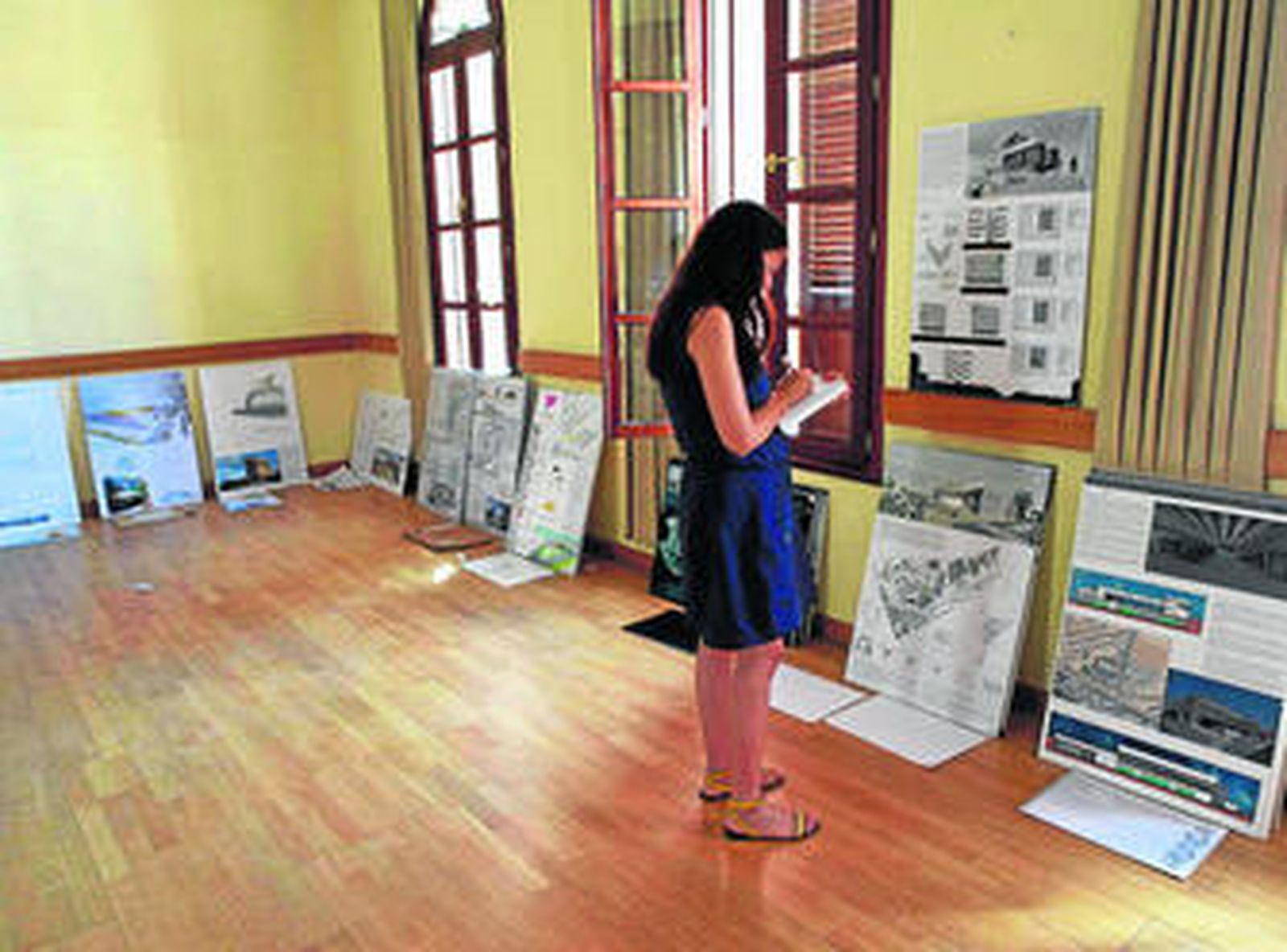 Los proyectos presentados al concurso de ideas para la estación de autobuses y la biblioteca.