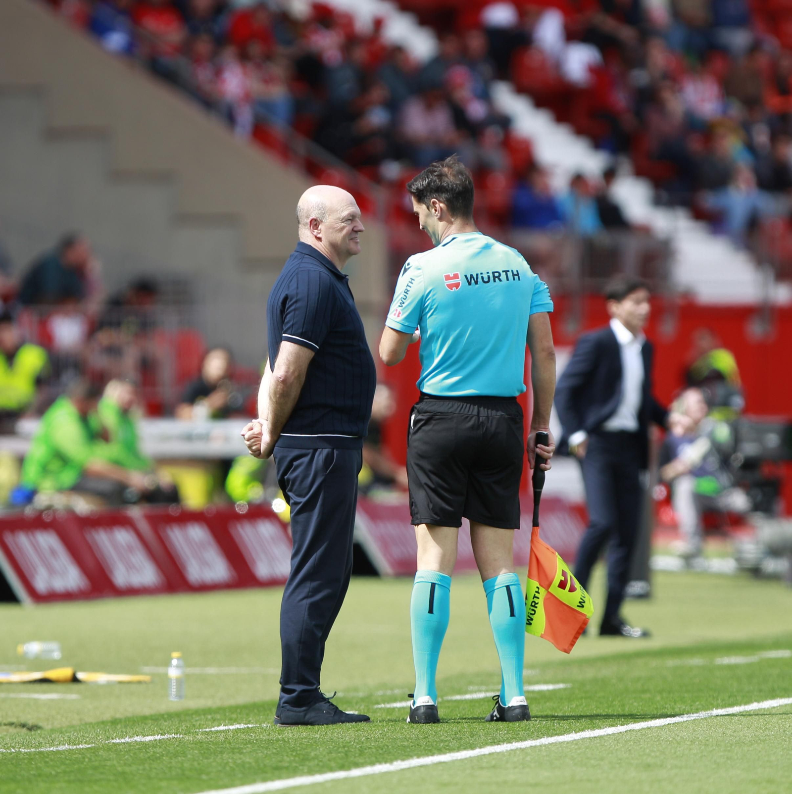 Las mejores imágenes del partido de fútbol U.D. Almería-Villarreal C.F.