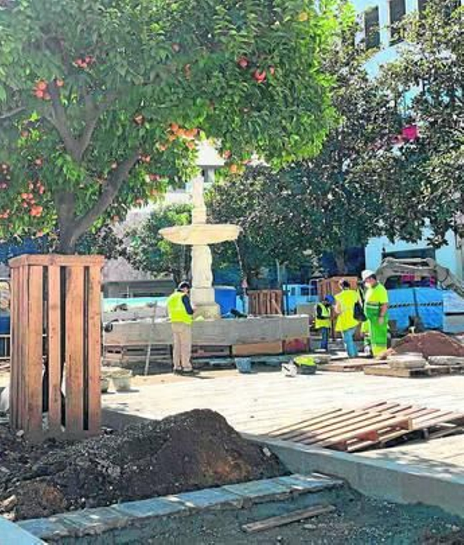 El Ayuntamiento exhibe el cambio en la Magdalena