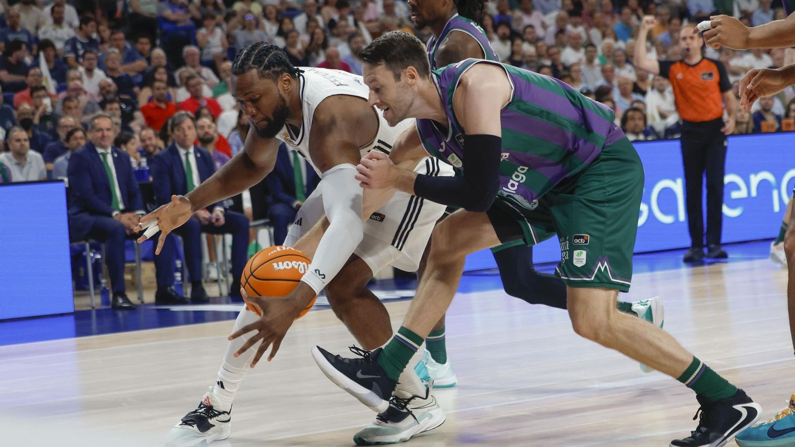 El Real Madrid-Unicaja, en fotos