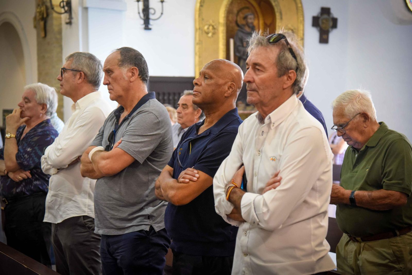 Misa funeral por el alma de Manolo Cardo