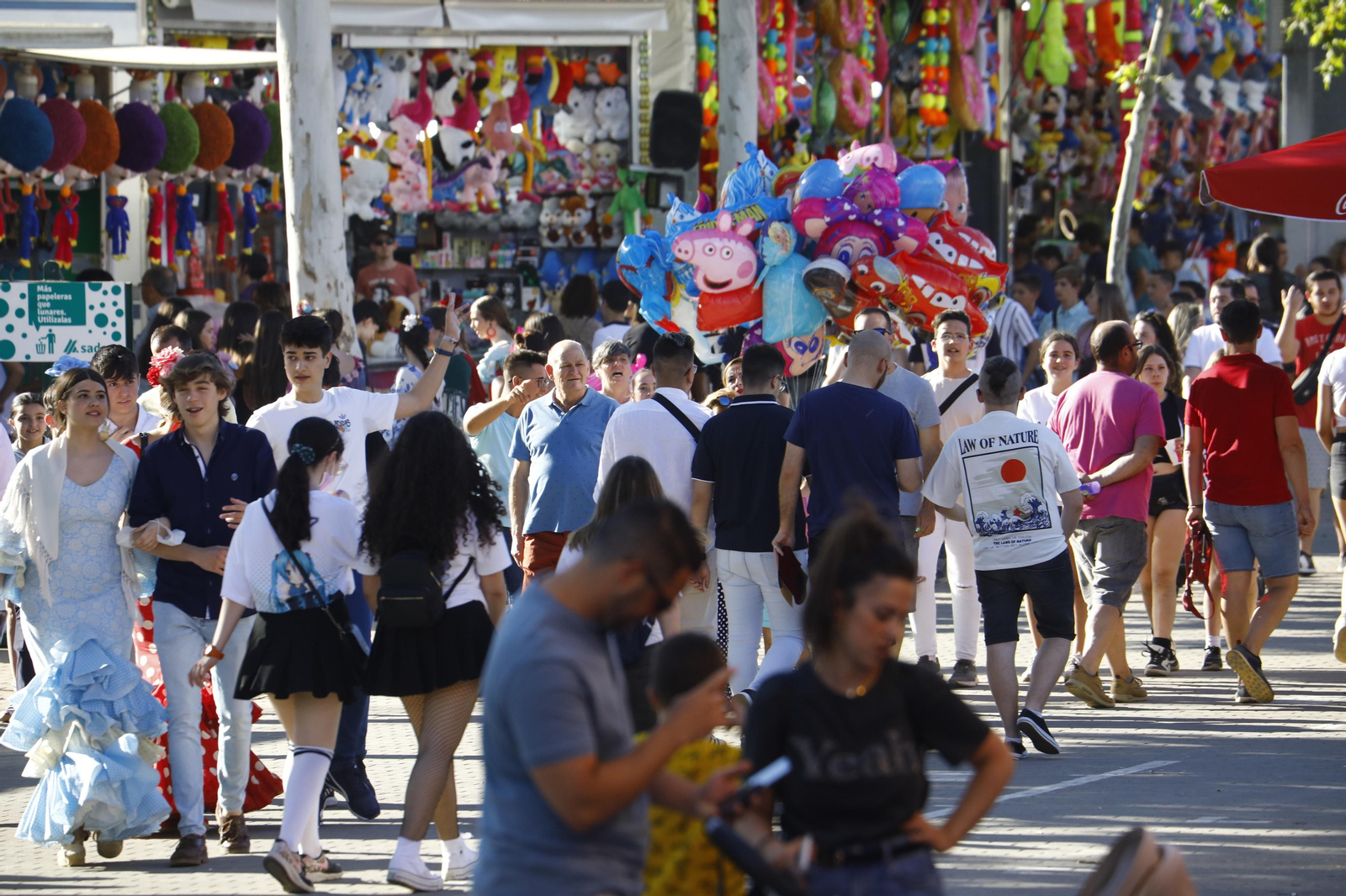Feria de Córdoba: El día de los niños en El Arenal, en imágenes
