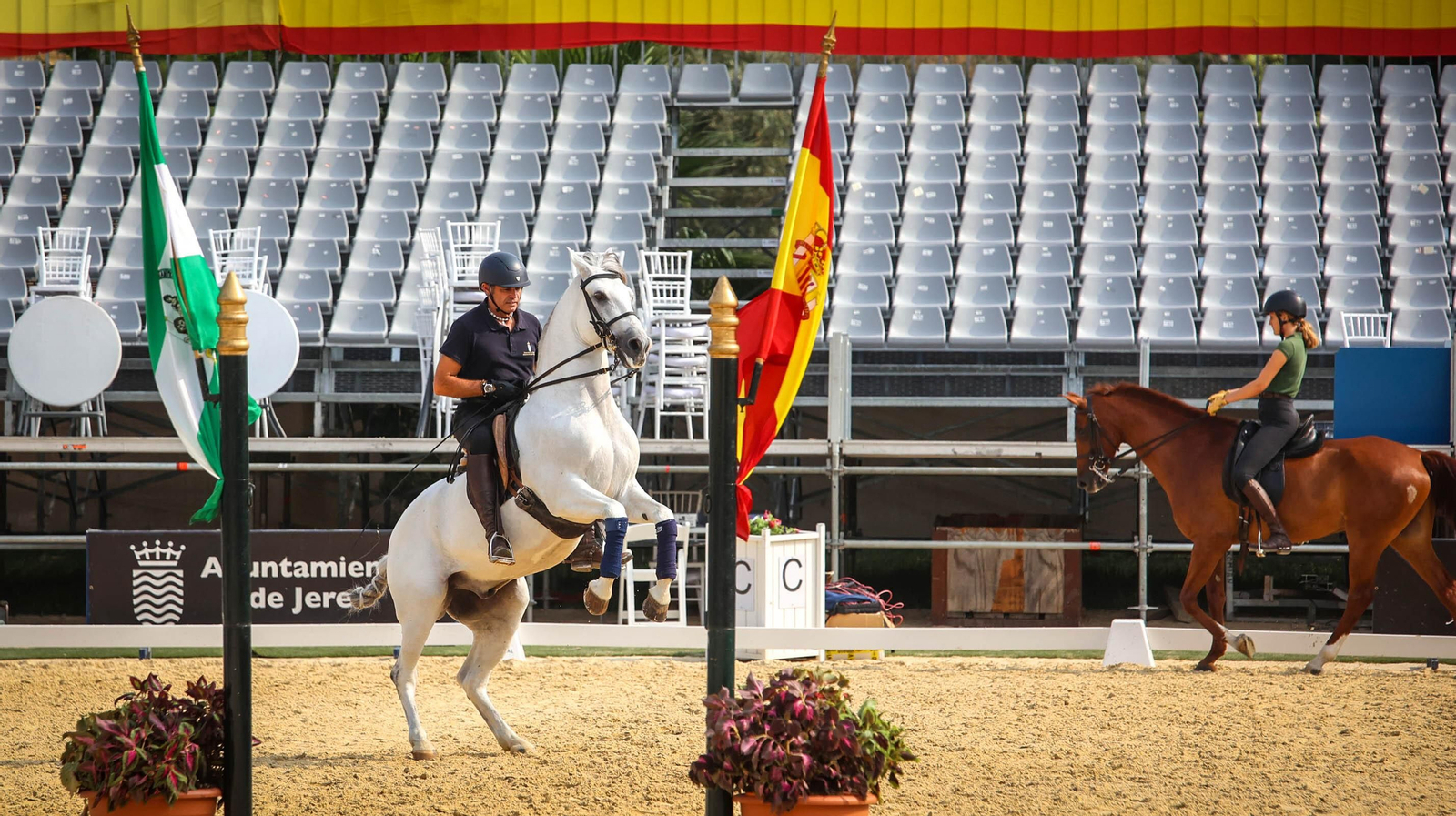 Ensayos para la Gala V Escuelas en Jerez