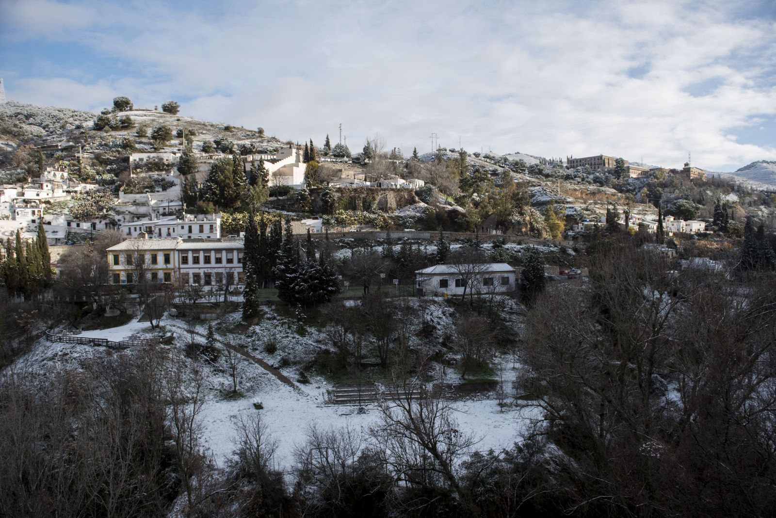 El próximo lunes podría caer la primera gran nevada del año en Granada