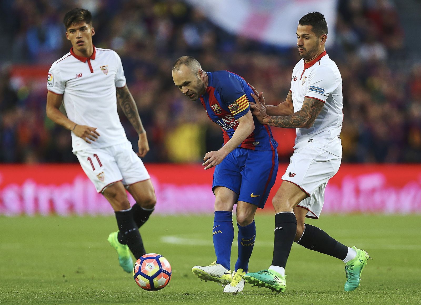 El Barcelona-Sevilla FC, en imágenes