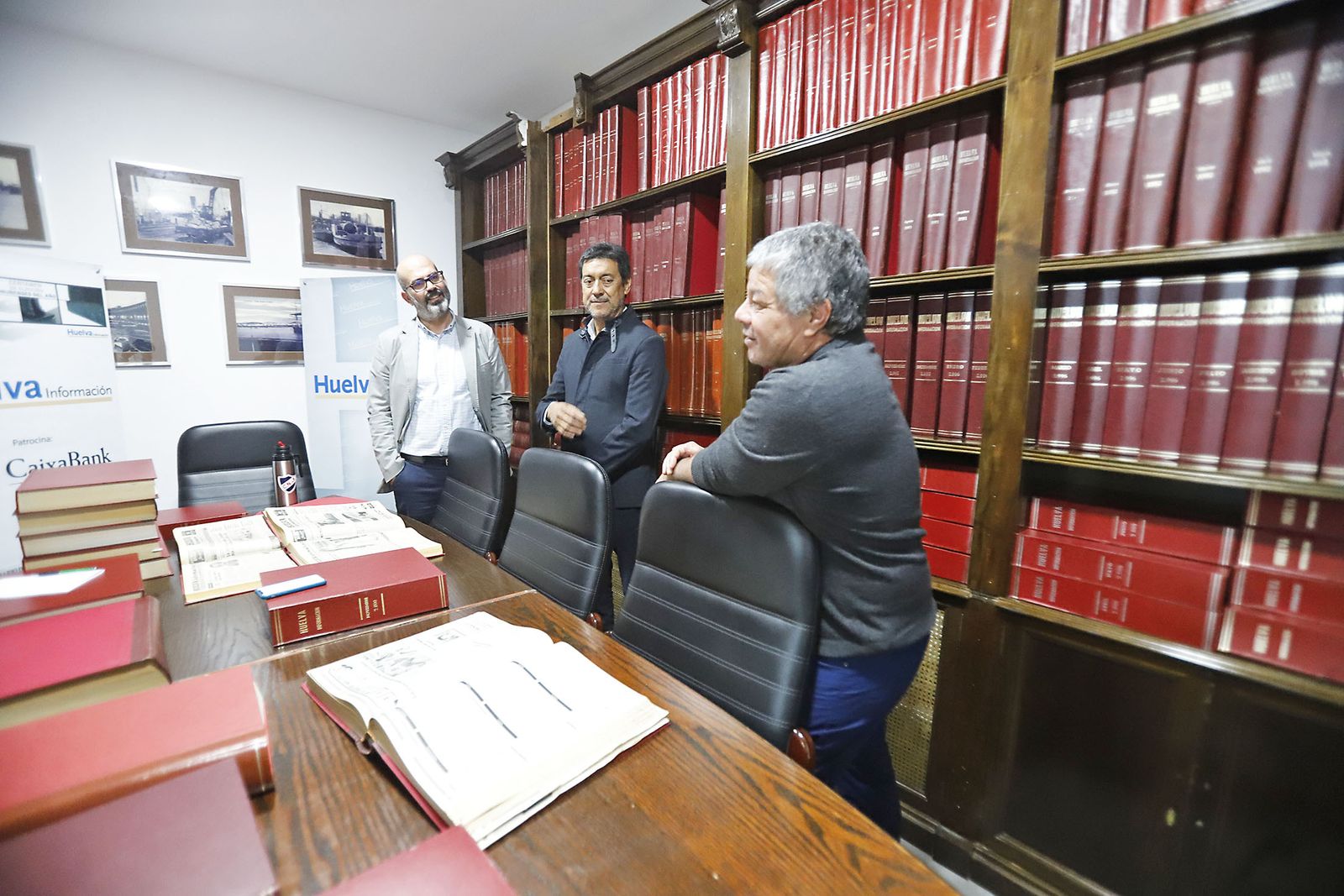 Imágenes de la emotiva visita de Luzardo y Alzugaray a Huelva Información