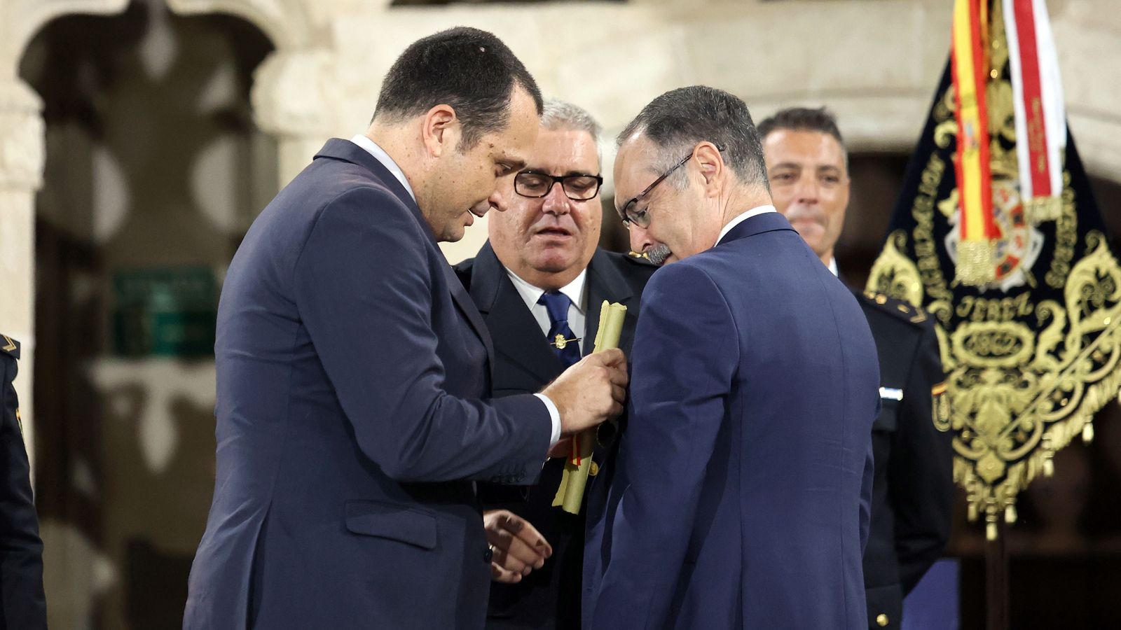 Entrega de medallas de la Asociación Santo Ángel de la Policía Nacional de Jerez