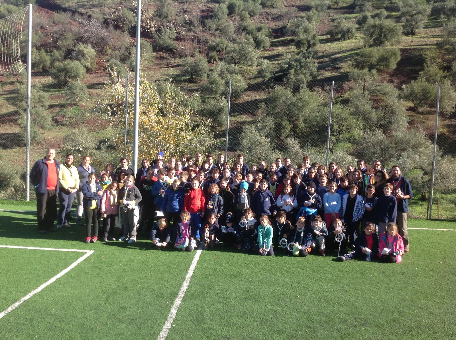 Foto de familia con todos los participantes