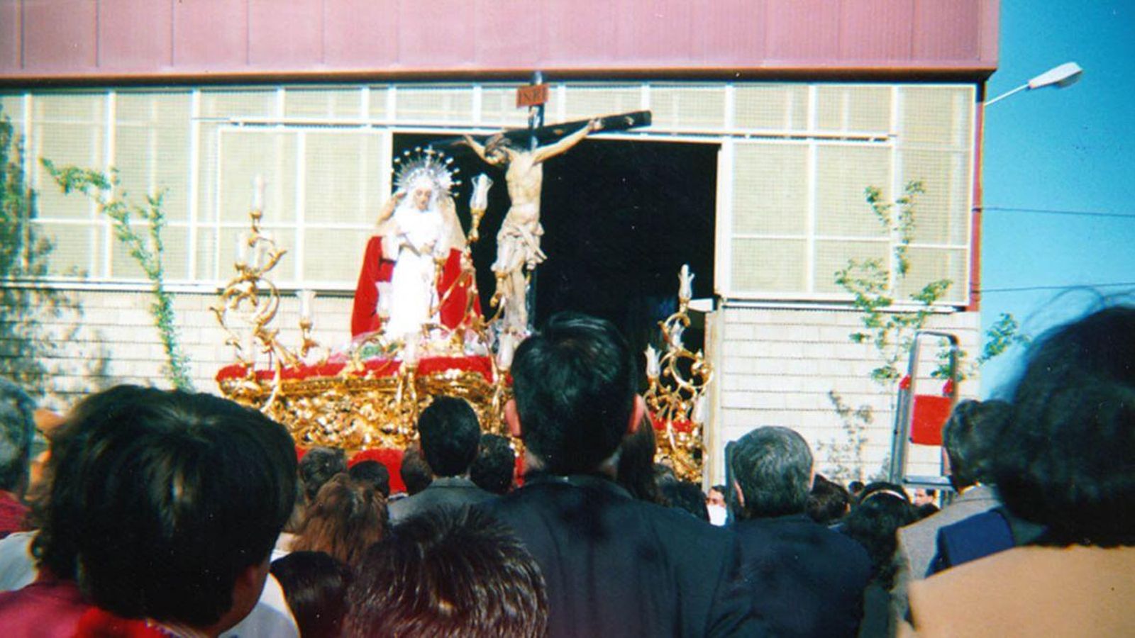 Procesión de la Hermandad del Perdón en el año 1991