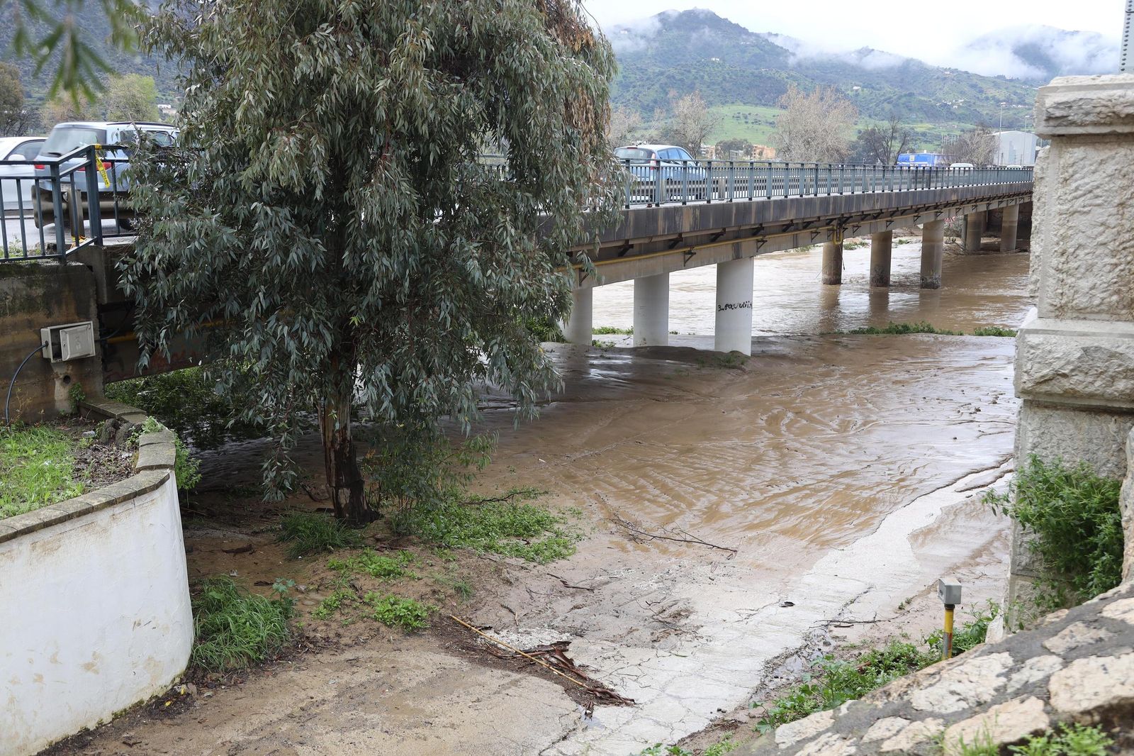 Imagenes de la provincia de Málaga tras el paso de la borrasca 'Jana'