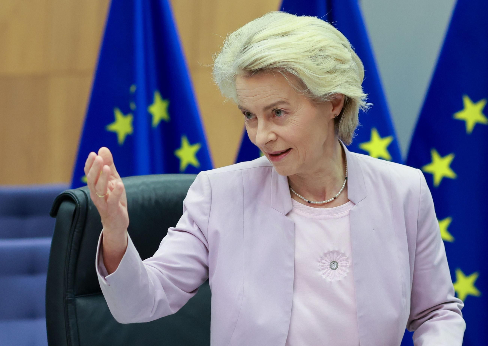 Ursula von der Leyen.