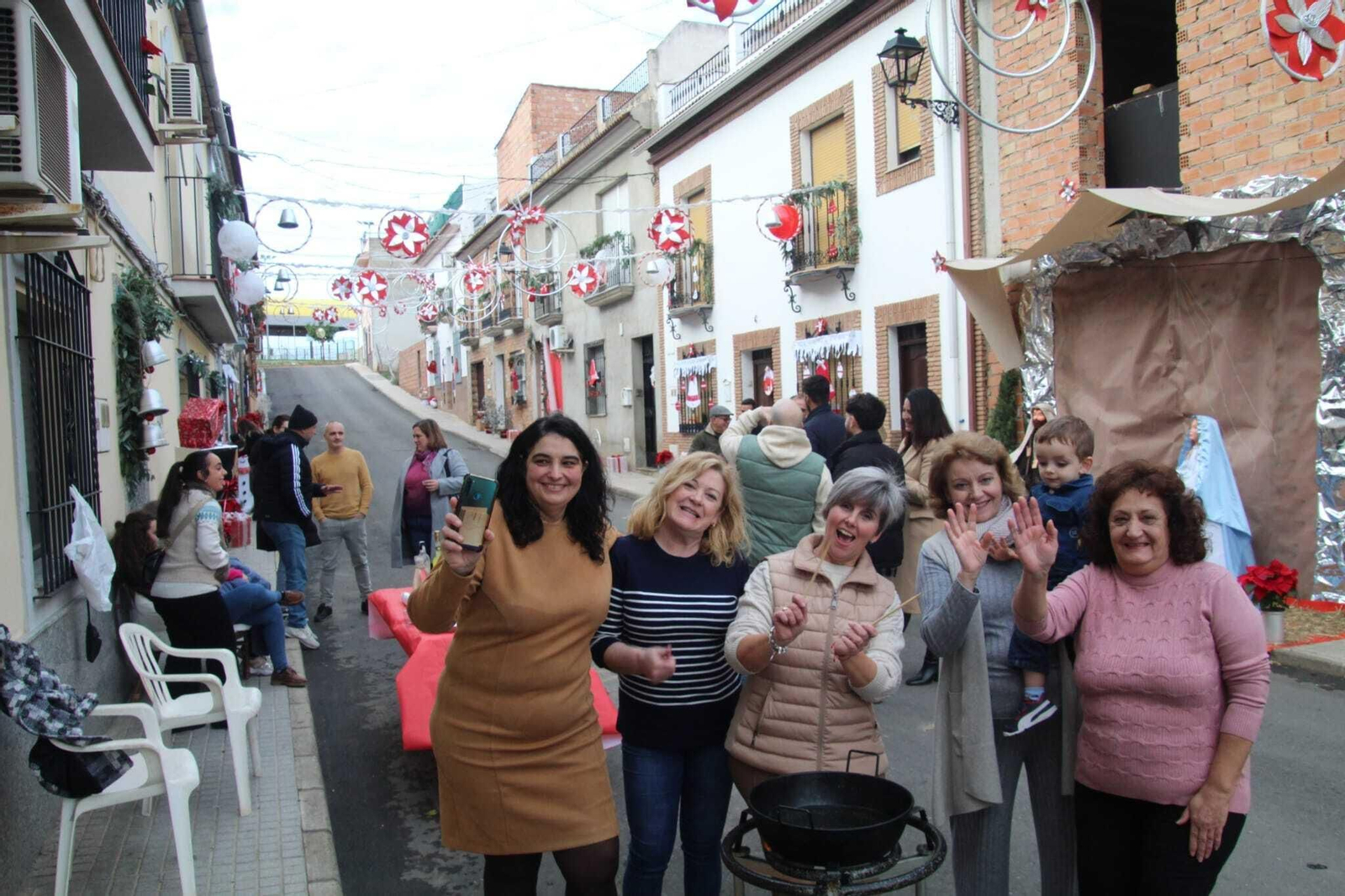 Un paseo en fotografías por la Navidad de Villafranca, el pueblo de Córdoba del reciclaje y la imaginación