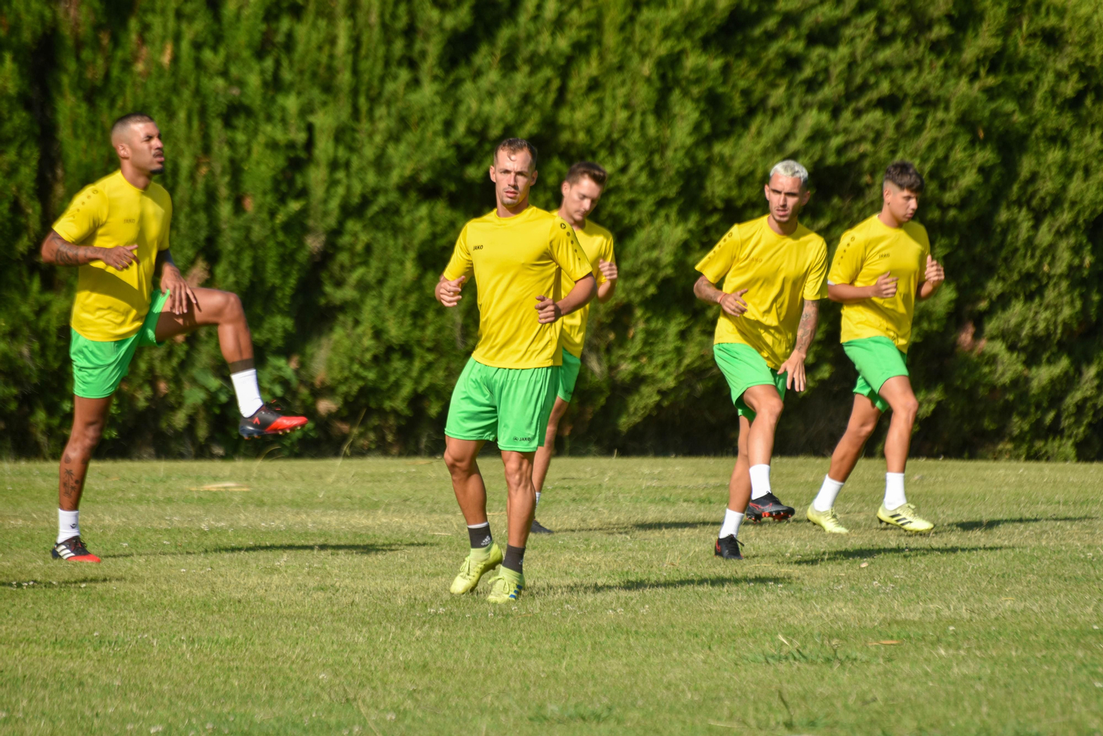 Primer entrenamiento de pretemporada de la UD Los Barrios