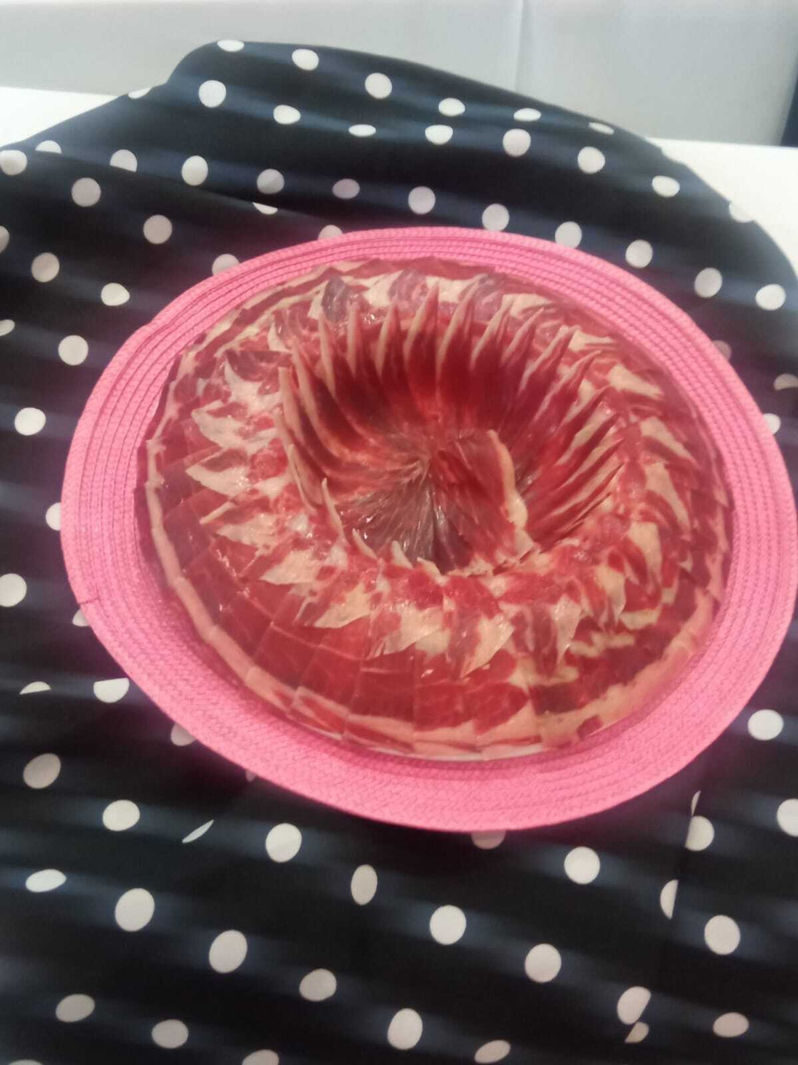 El plato creativo ganador que presentó el jerezano.