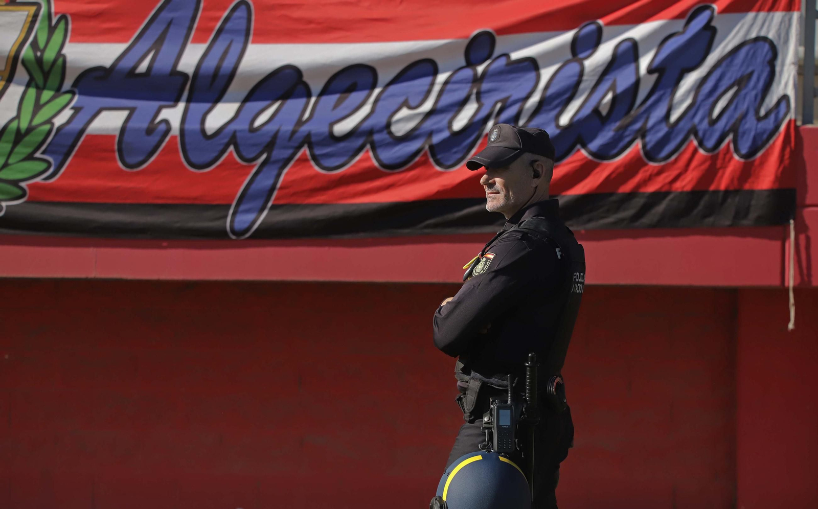 Búscate en el Nuevo Mirador durante el Algeciras - Atlético Madreliño de Primera Federación