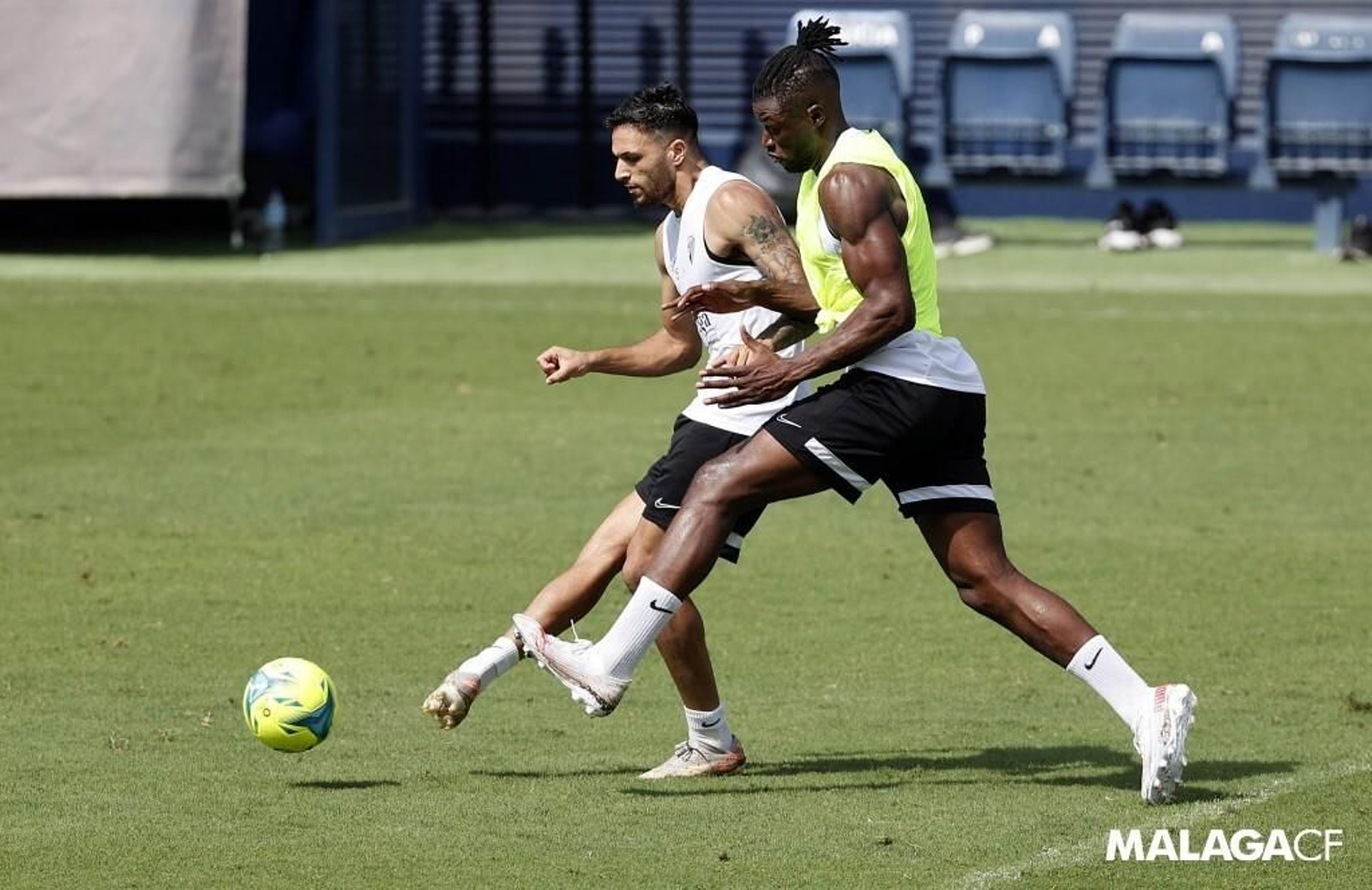 Las fotos del entrenamiento del Málaga CF