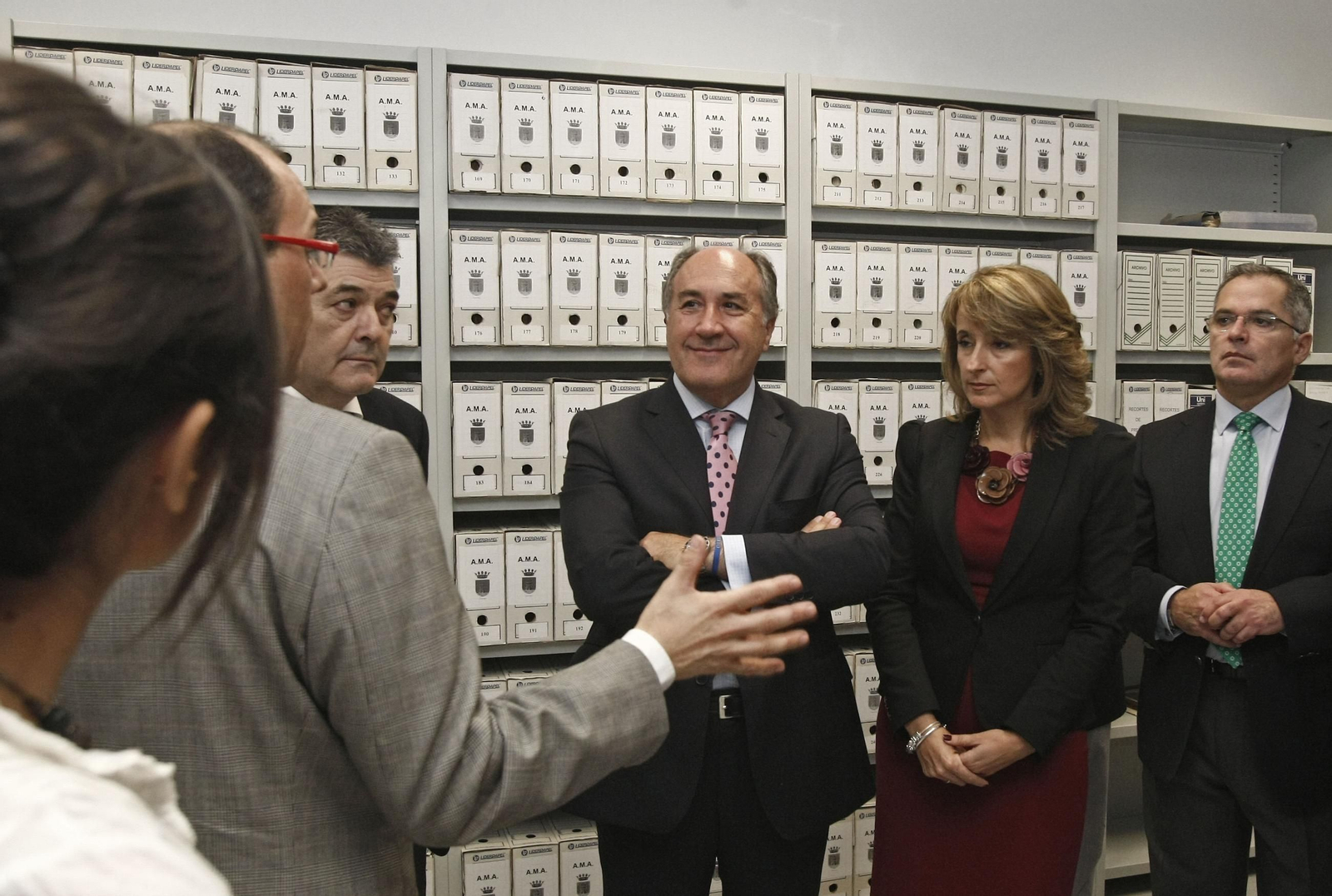 Fotos de la inauguración del centro documental José Luis Cano en Algeciras