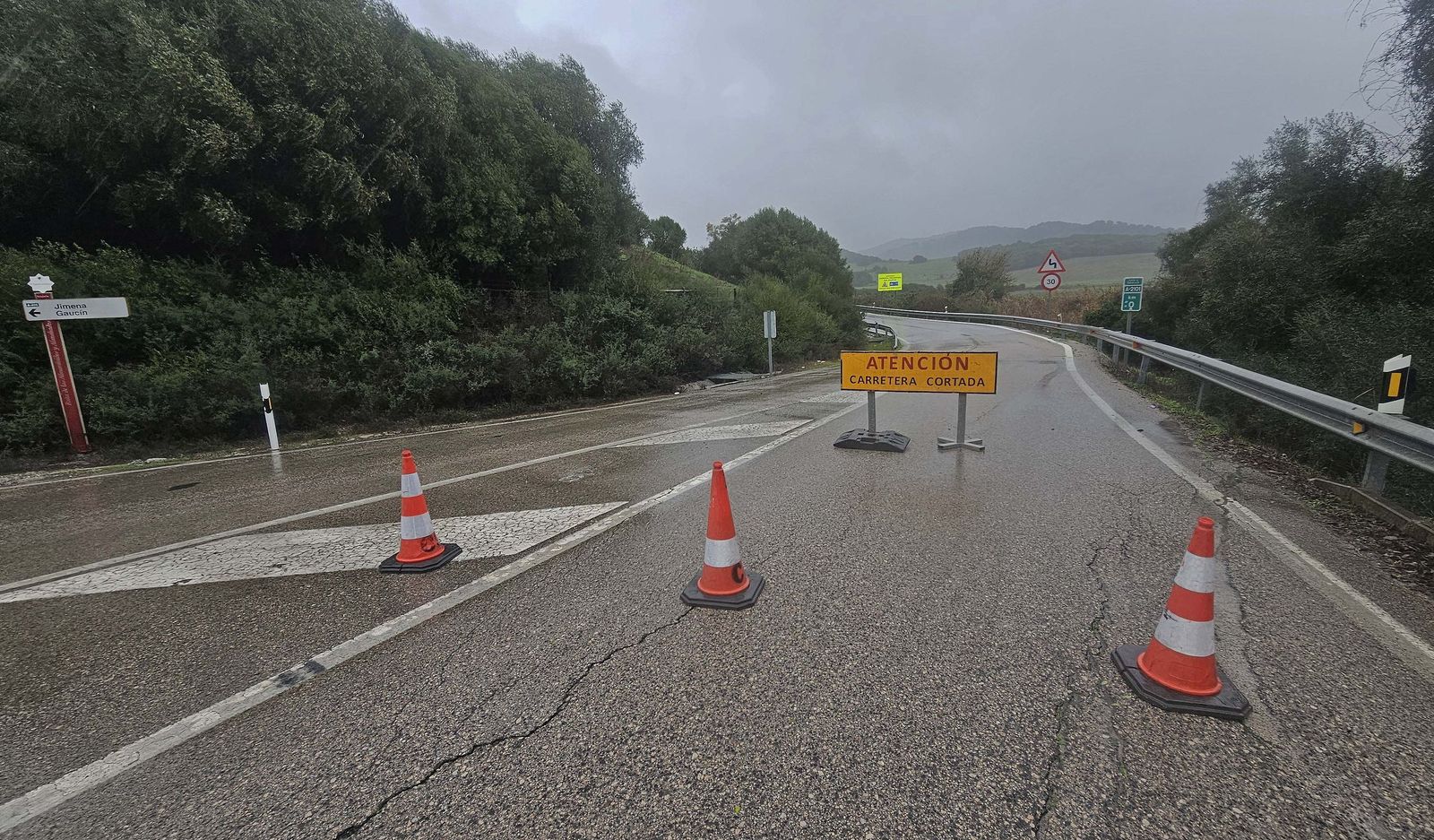 Fotos de las inundaciones y efectos de la borrasca Francis en Los Barrios, Tesorillo y Jimena