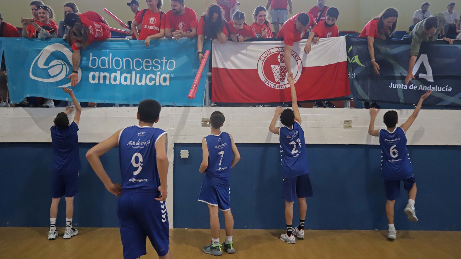 Tercera jornada del campeonato de Andalucía de Baloncesto infantil masculino en La Línea