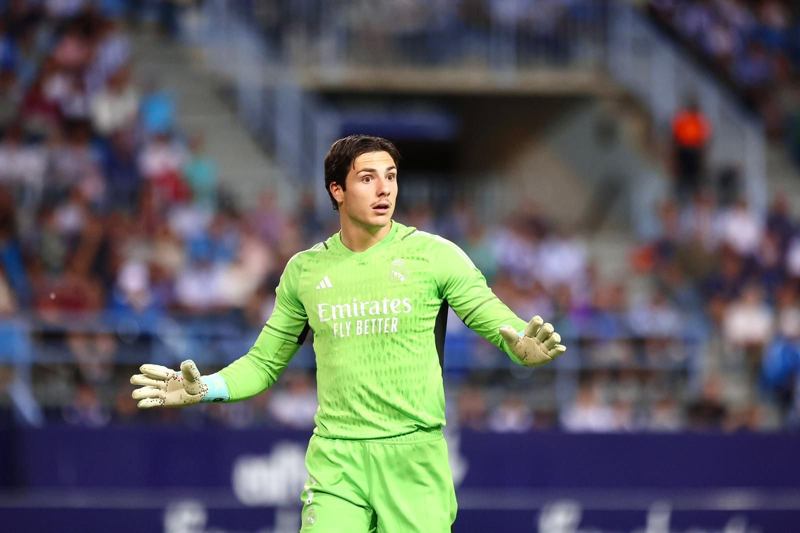 El Málaga CF - Real Madrid Castilla, en fotos