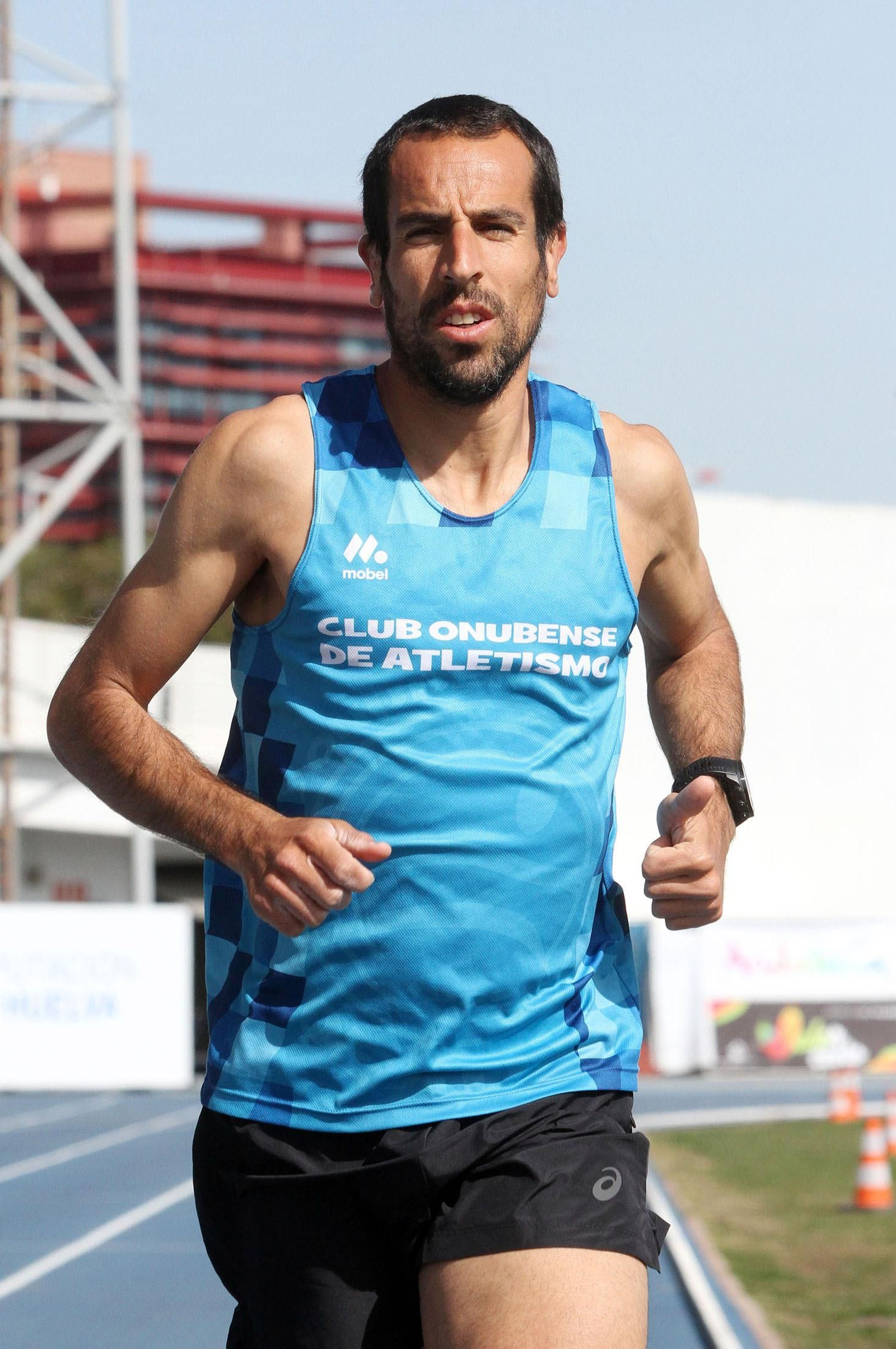 Emilio Martín, imágenes de un campeón mundial en su jornada de entrenamiento