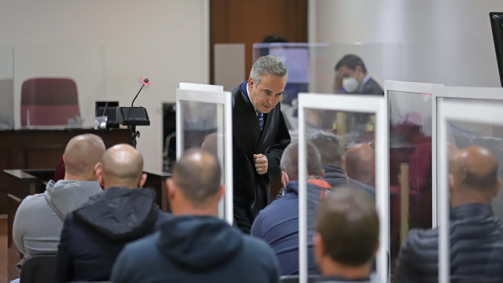 Fotos de la segunda jornada del juicio contra Los Castañas en la Audiencia Provincial en Algeciras