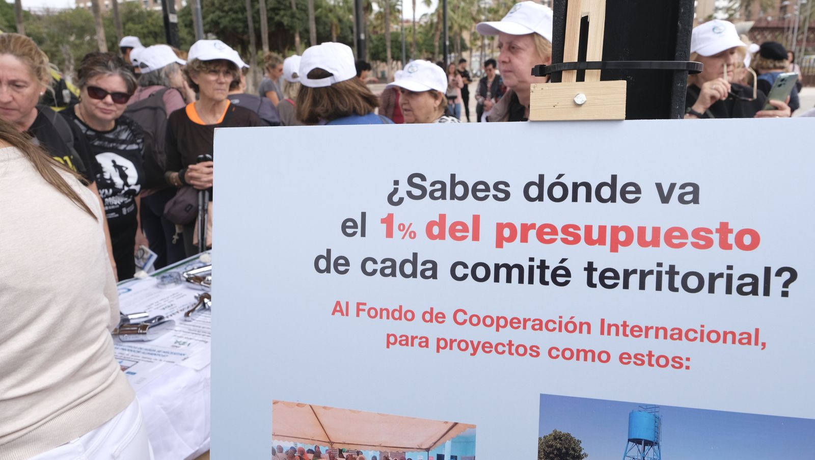 Marcha agua+salud+vida, en imágenes