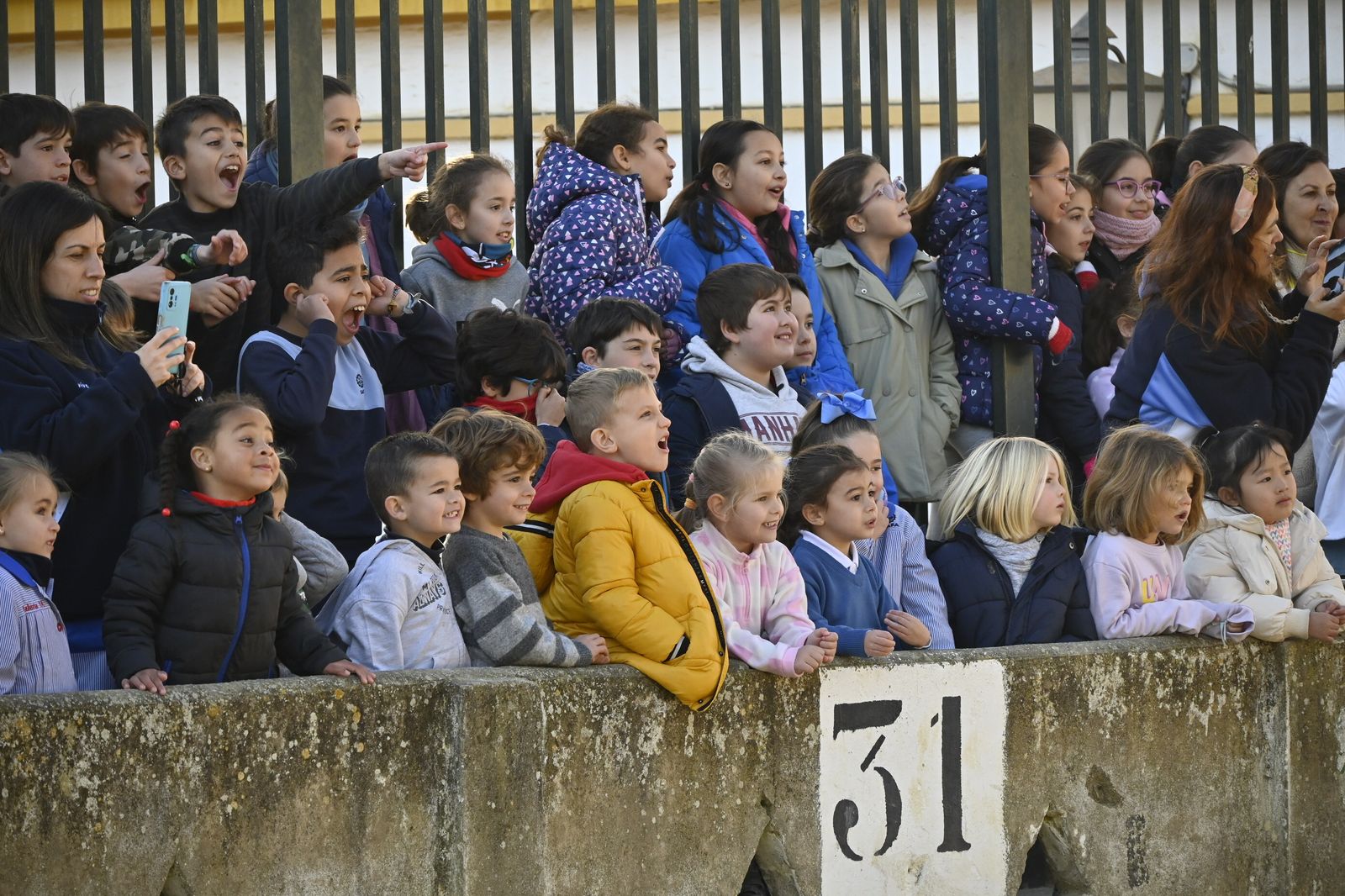Imágenes del simulacro de incendio en el Funcadia