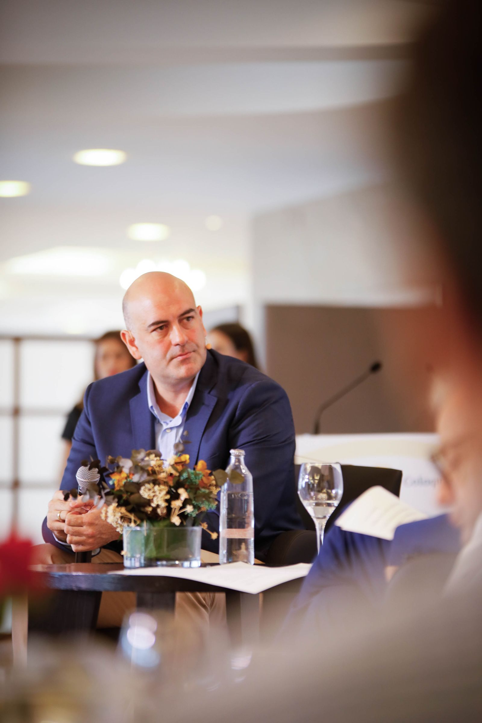 Imágenes del desayuno coloquio de Diario de Almería, con Jesús Barranco, CEO de La Unión