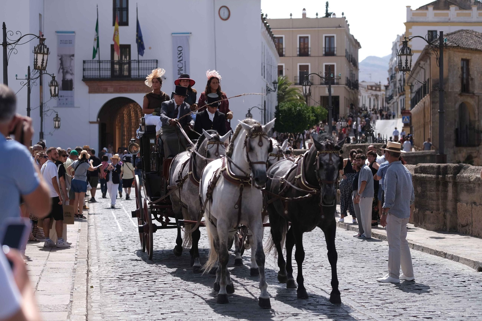 Concurso de Enganches de Ronda, en imágenes