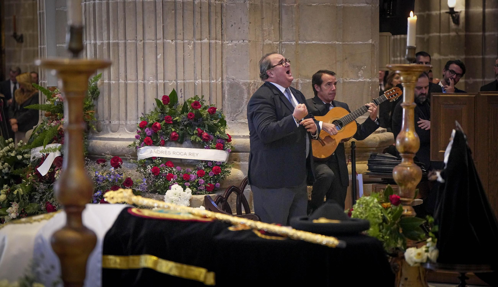 Imágenes del funeral de Álvaro Domecq en la catedral de Jerez