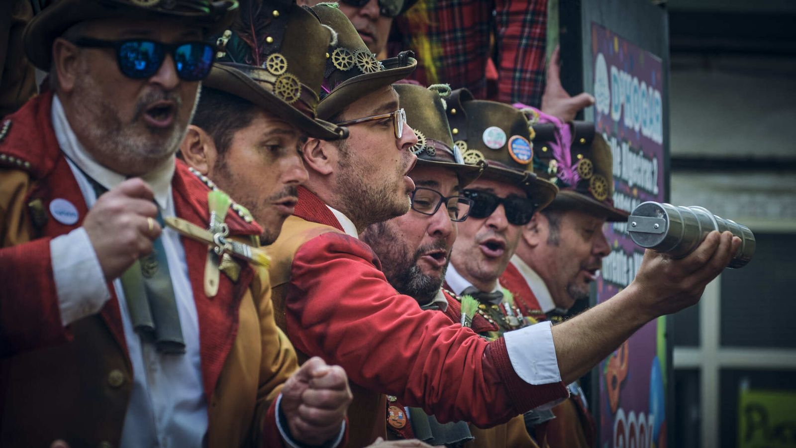 Carrusel de coros en La Viña