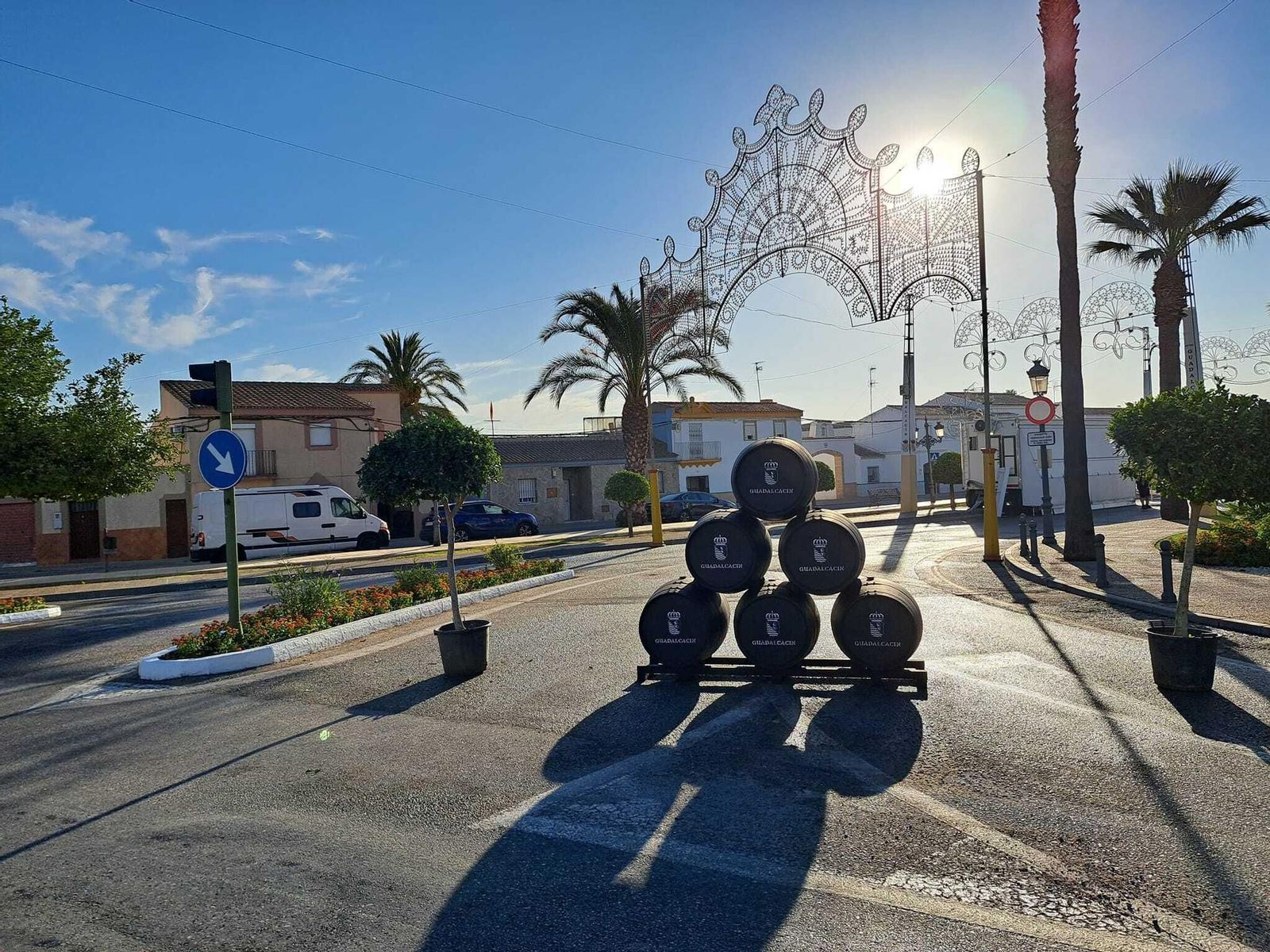 Una imagen de los aledaños al recinto ferial.