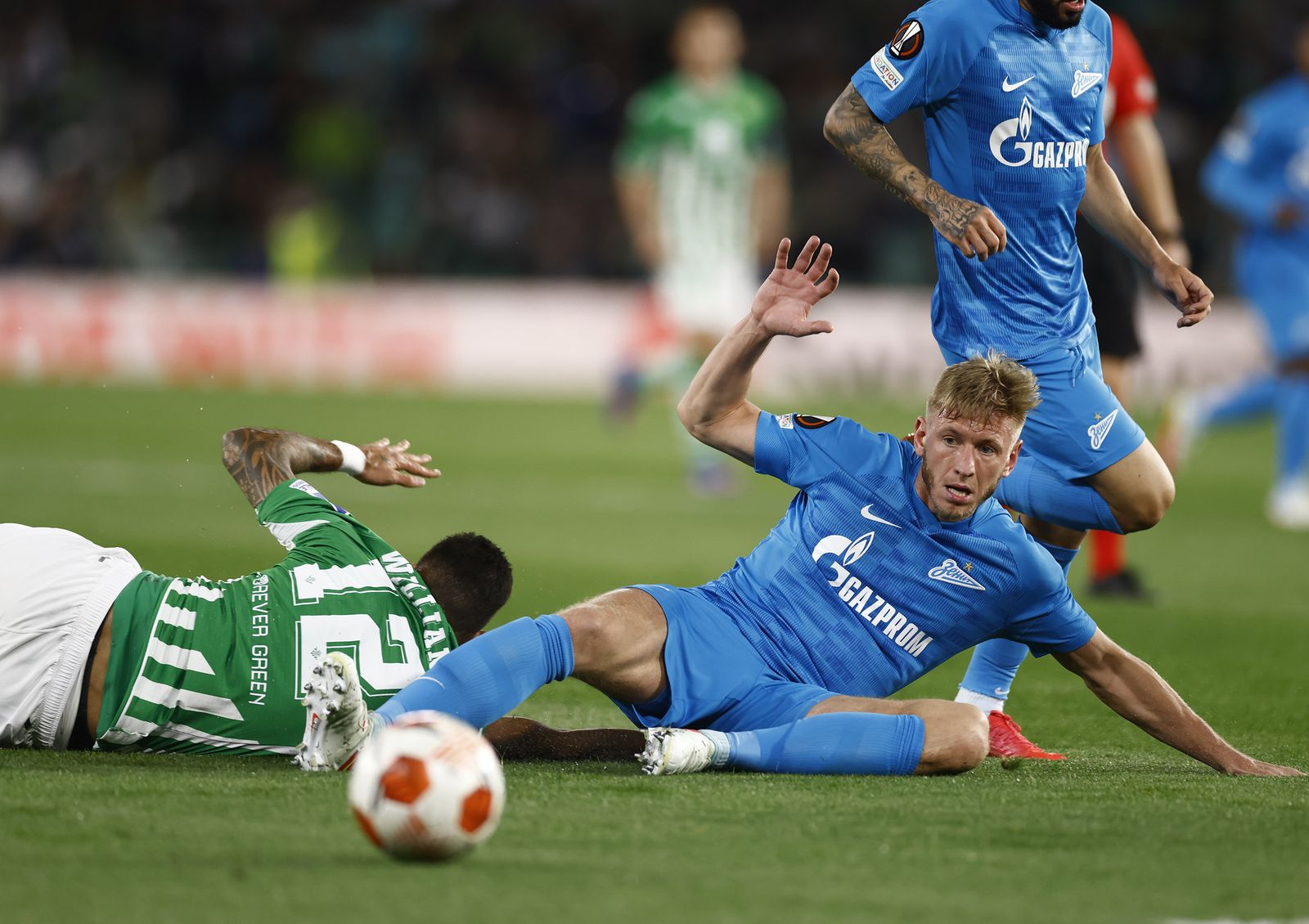 Las imágenes de Betis-Zenit