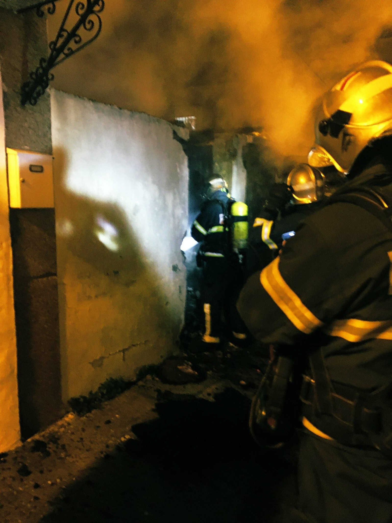 Incendio en una vivienda abandonada de Torresoto.