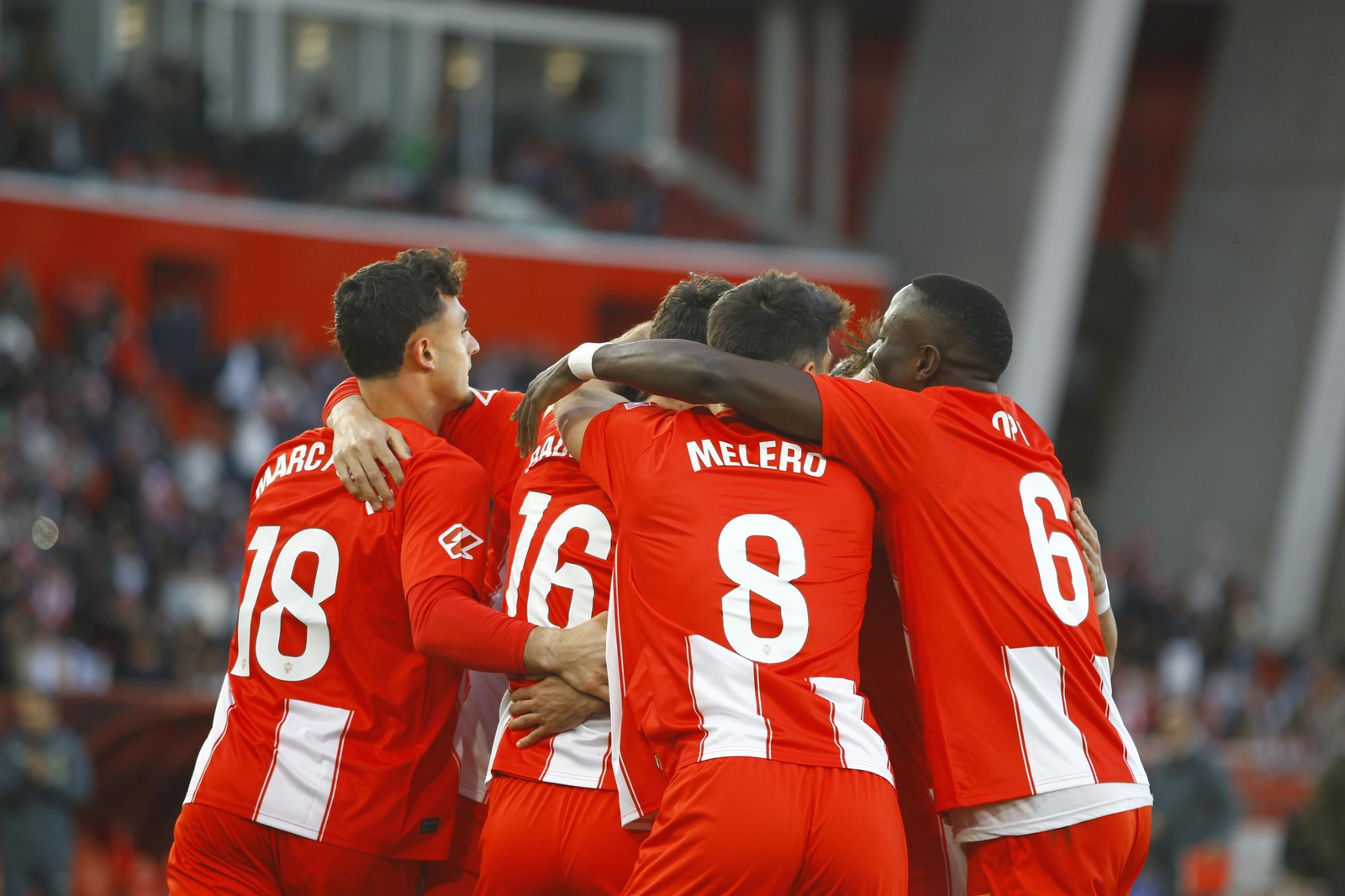 Las mejores imágenes del U.D. Almería  - Real Zaragoza