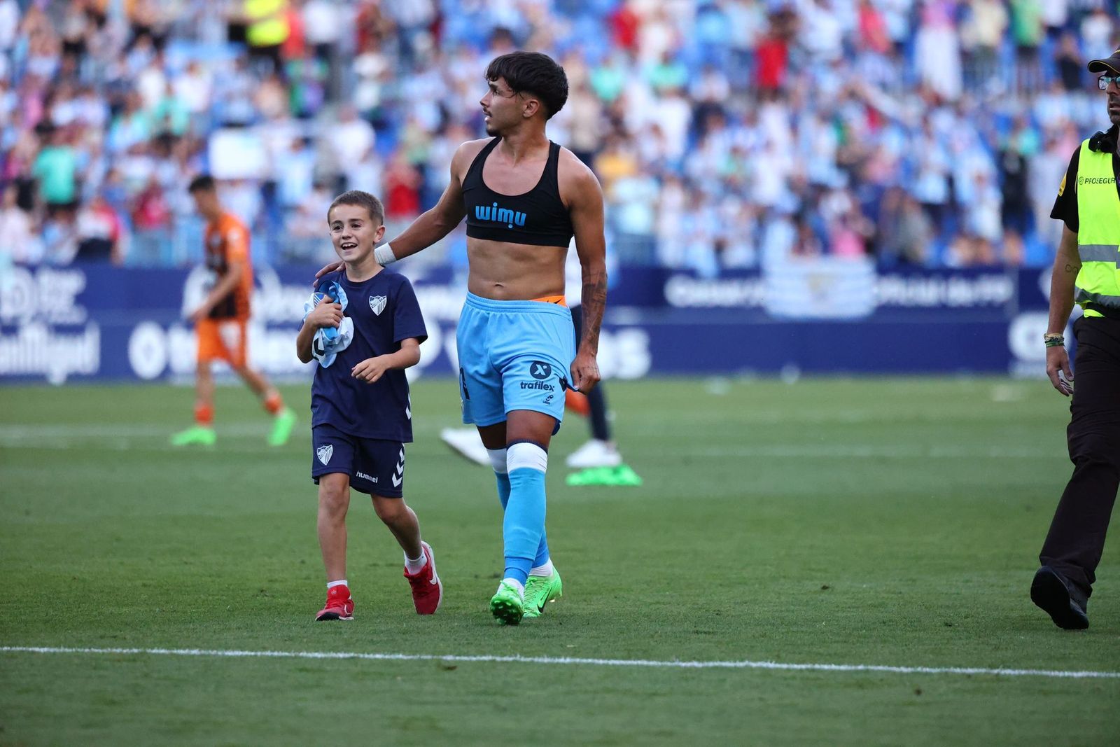 El Málaga CF - Antequera, en fotos