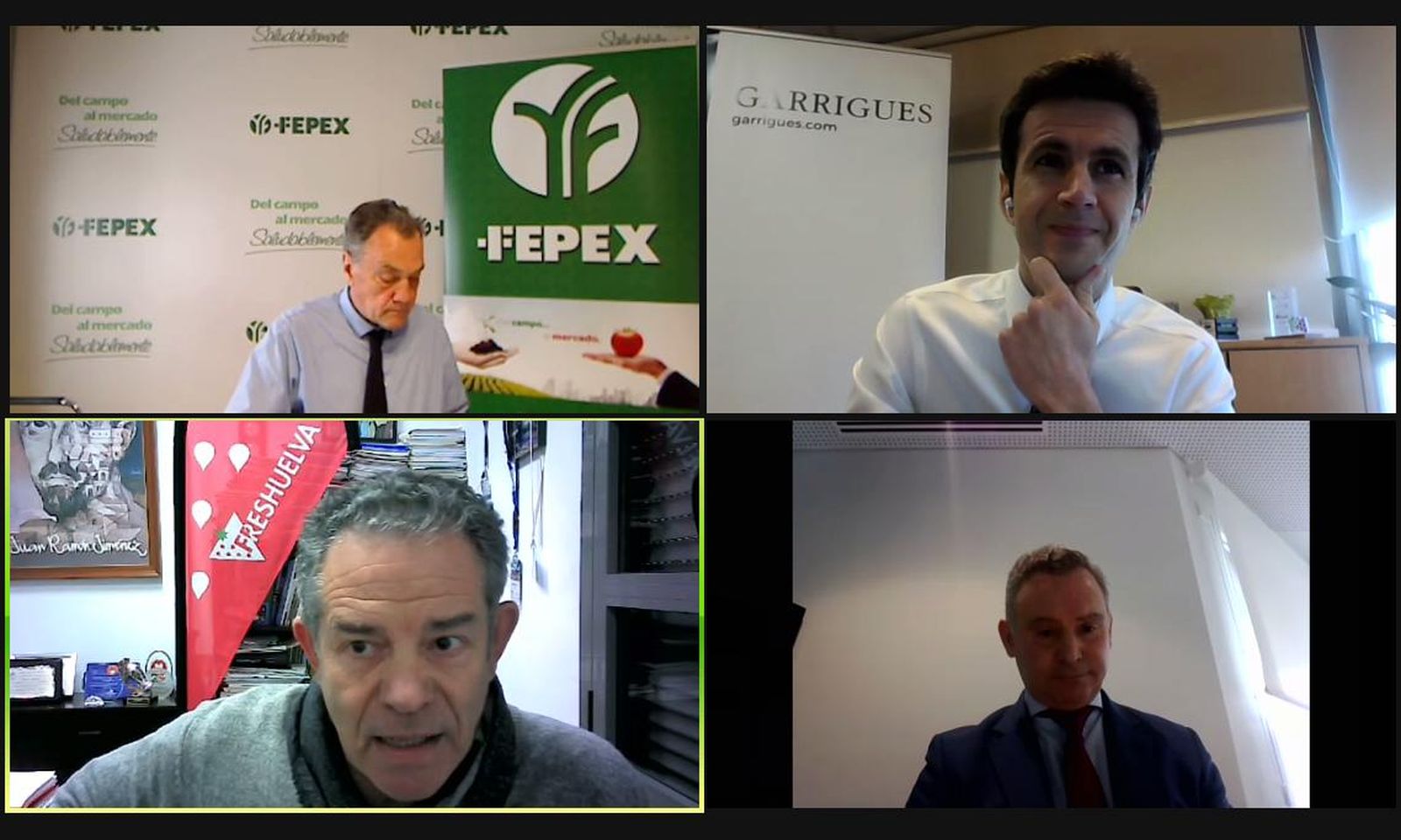 Un momento de la reunión mantenida para abordar la Ley de la Cadena Alimentaria.