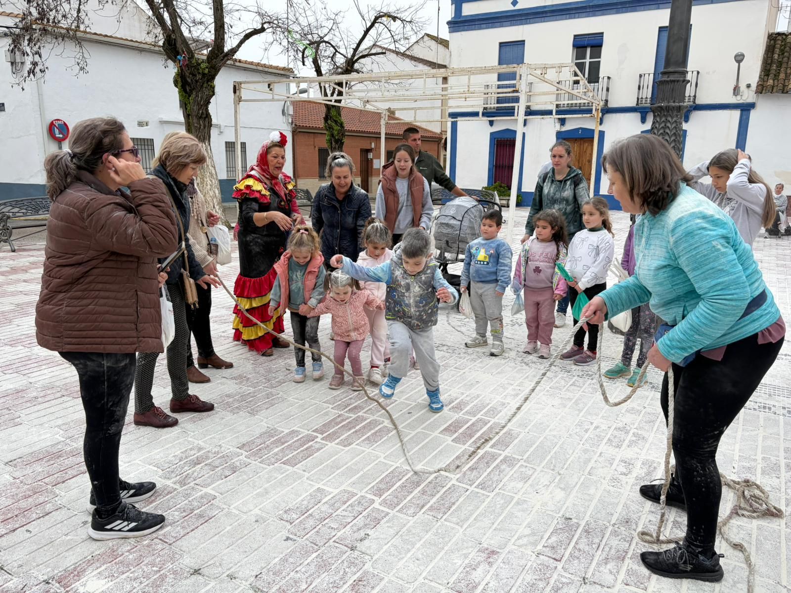 Batalla de la Harina en Ochavillo del Río.