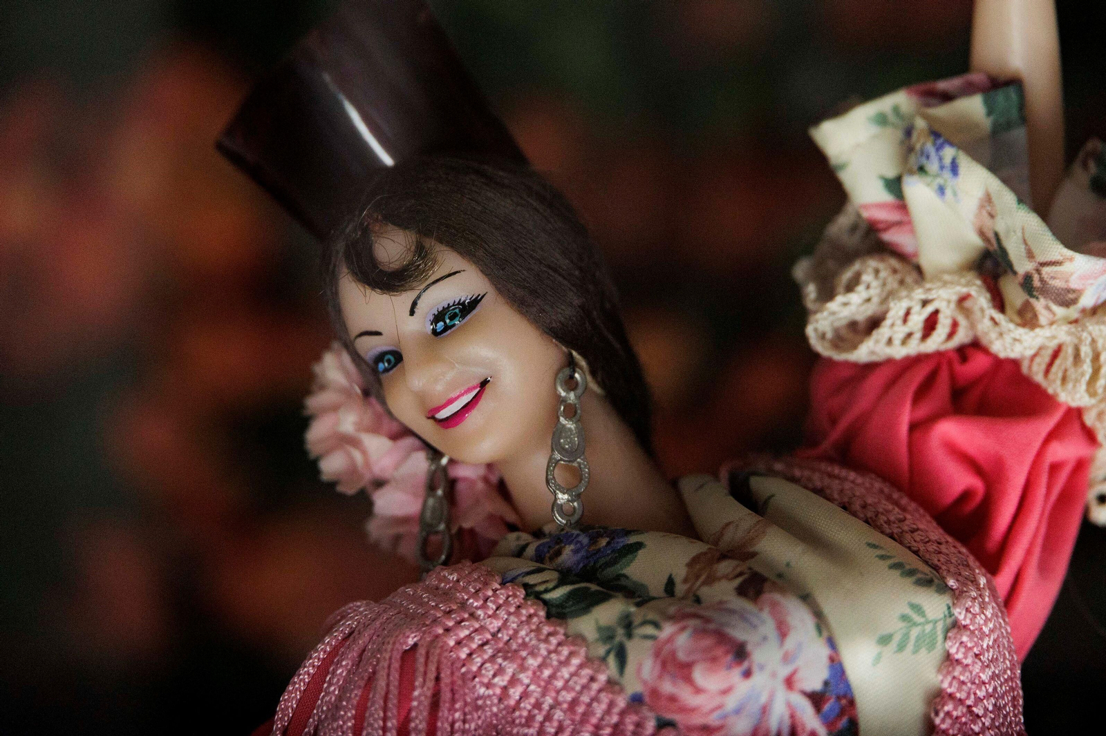 Colección muñecas de Marín en el Museo del Vino y de la Sal