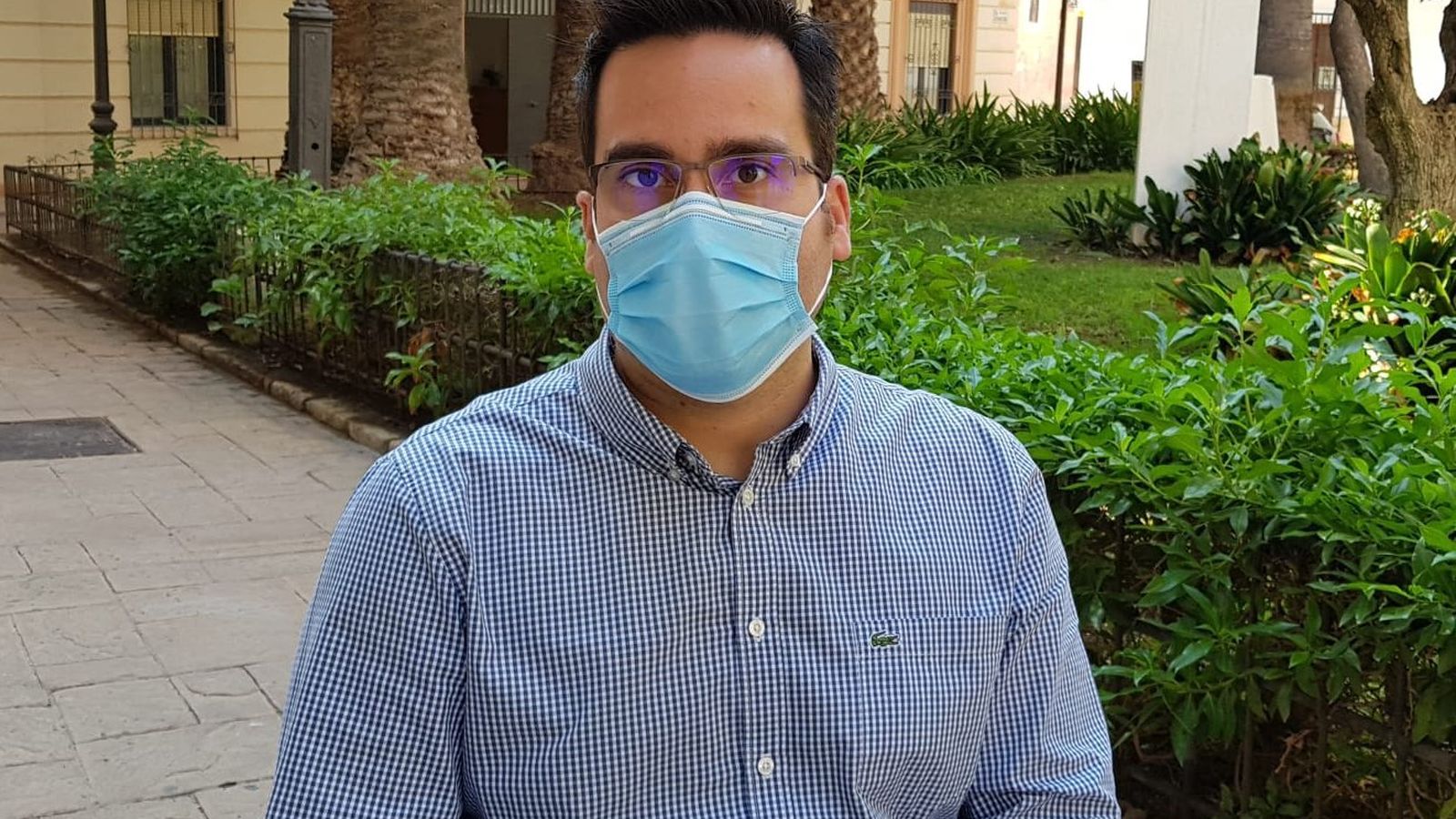 Pedro Díaz, concejal del Grupo Municipal Socialista de Almería