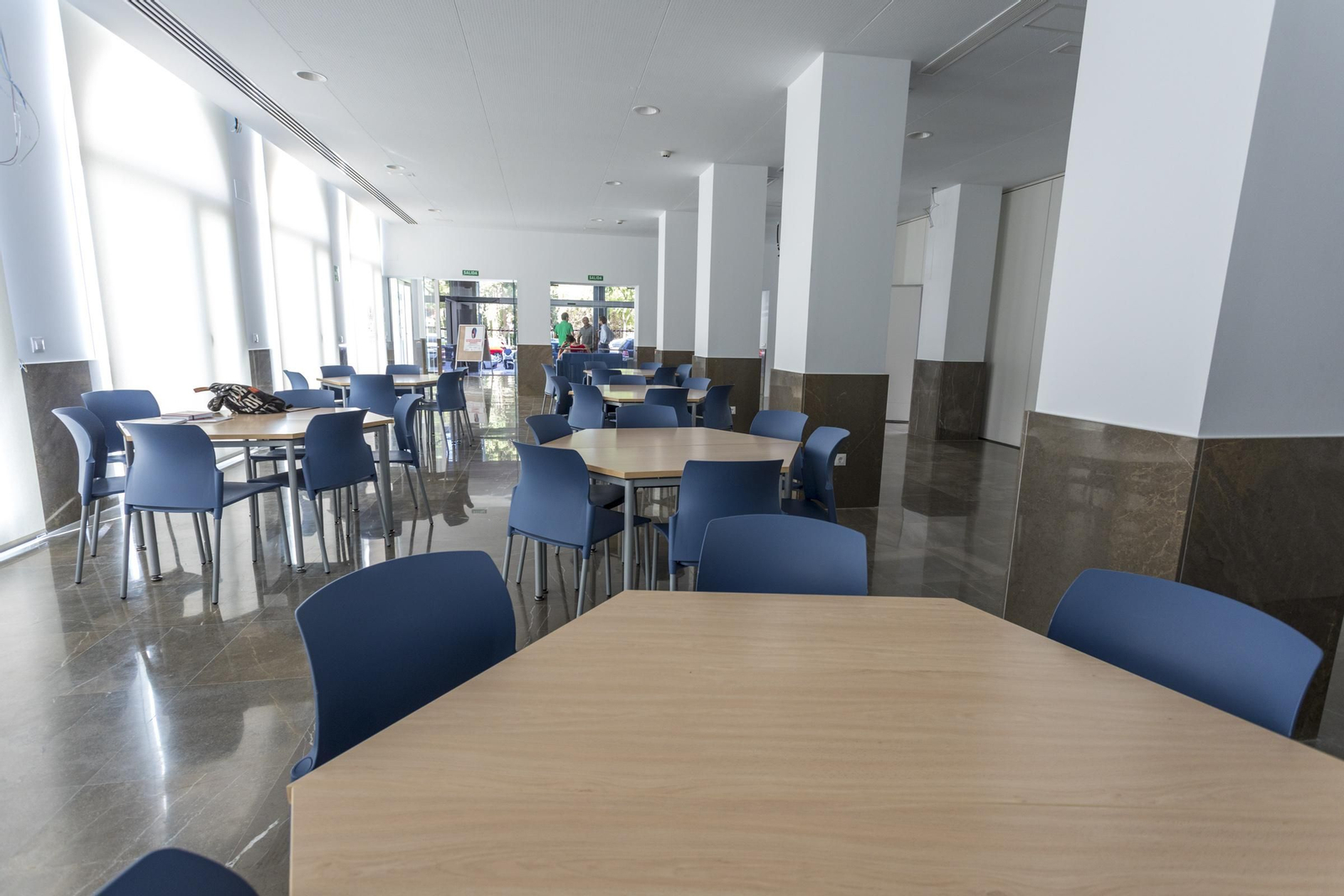 Imágenes del rehabilitado Colegio Mayor