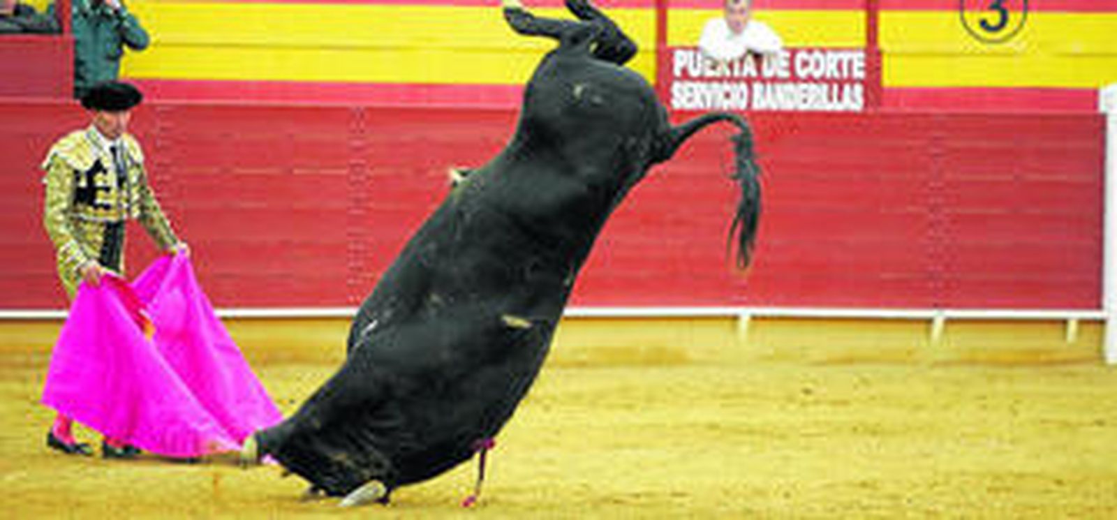 El toro de Domecq, lesionado, será sustituido por uno de Julio de la Puerta.