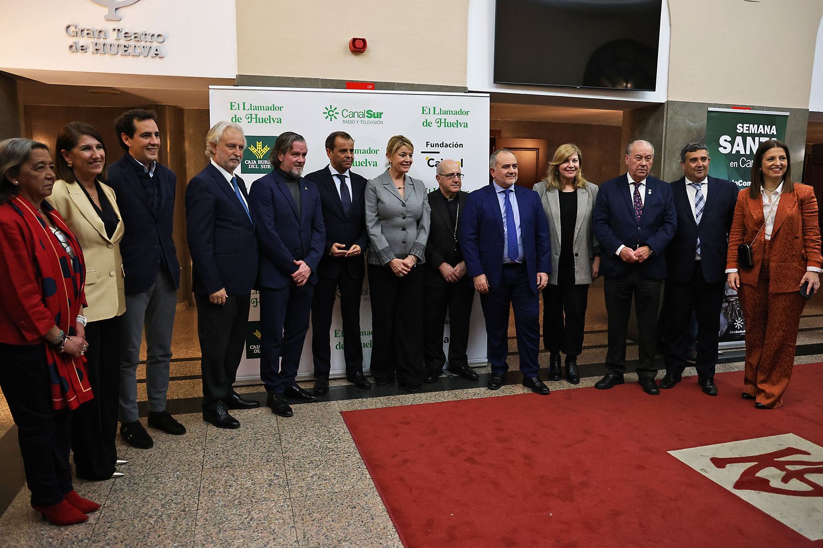 Imágenes del llamador del Acto de entrega del premio de 'El llamador de Huelva' de Canal Sur a La Casa de los Milagros